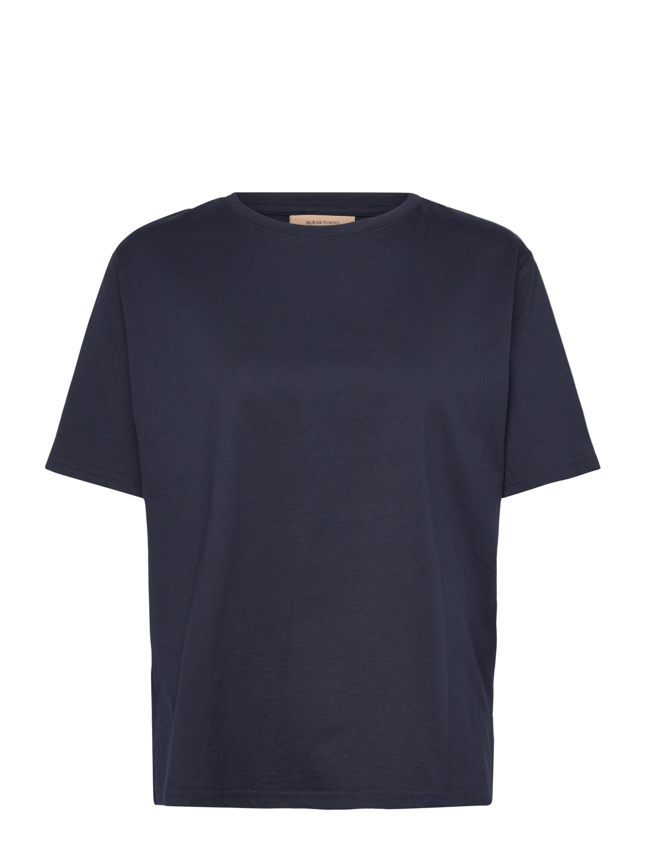 RUE DE TOKYO Trish Hell Baumwolle Jersey Navy - L - Damen