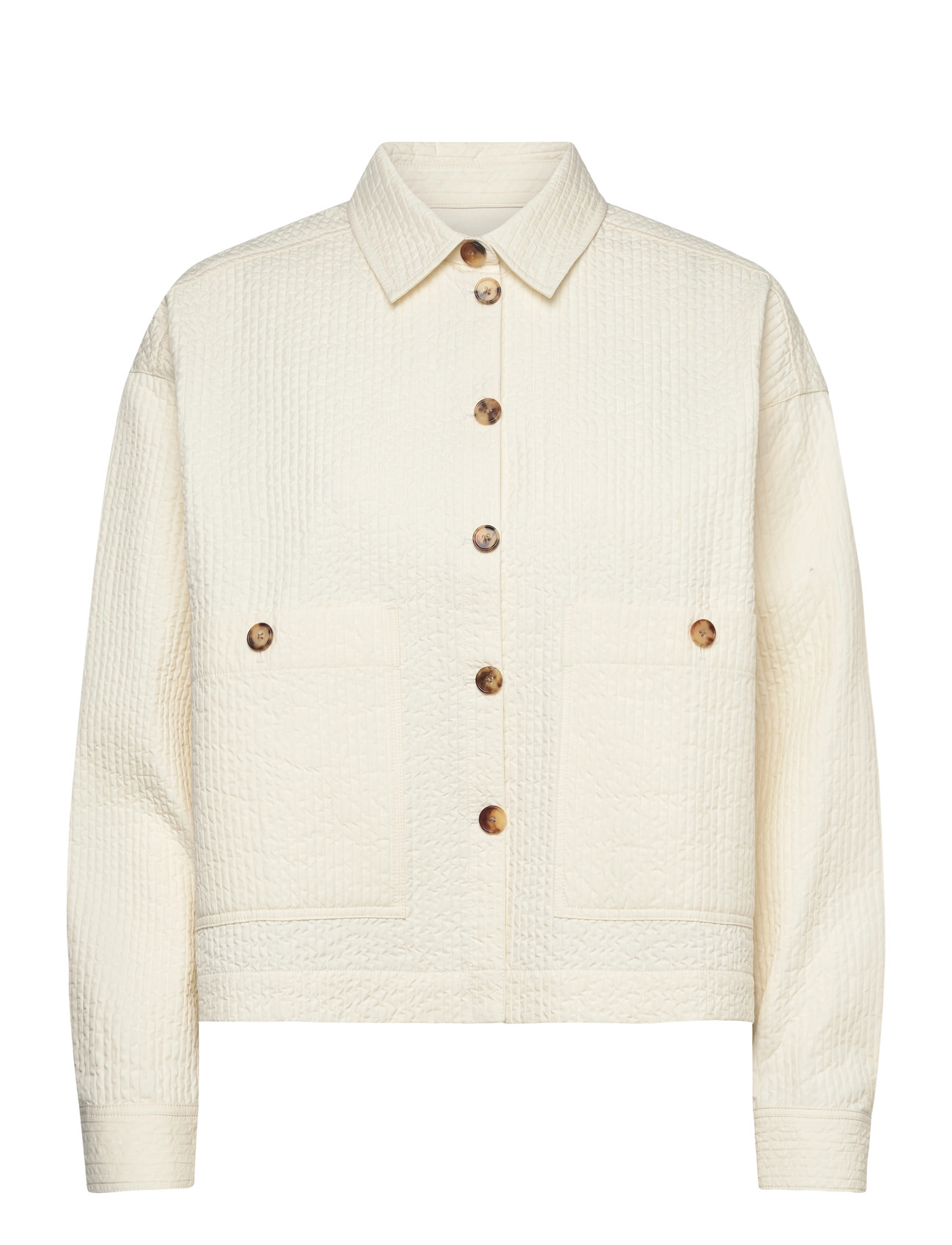 RUE DE TOKYO Celeste Bubble Stripe Cream - XL - Damen