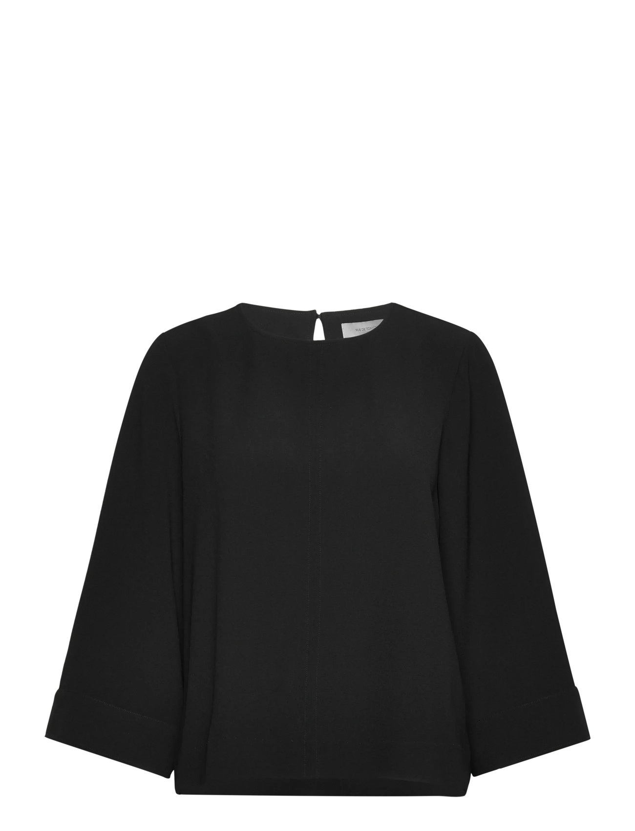 RUE DE TOKYO Simako Recycled Heavy Crepe Schwarz - S - Damen