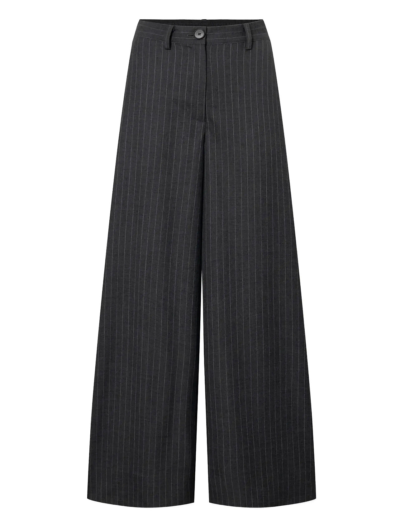 RUE DE TOKYO Papina Wolle Pinstripe Grau - S - Damen