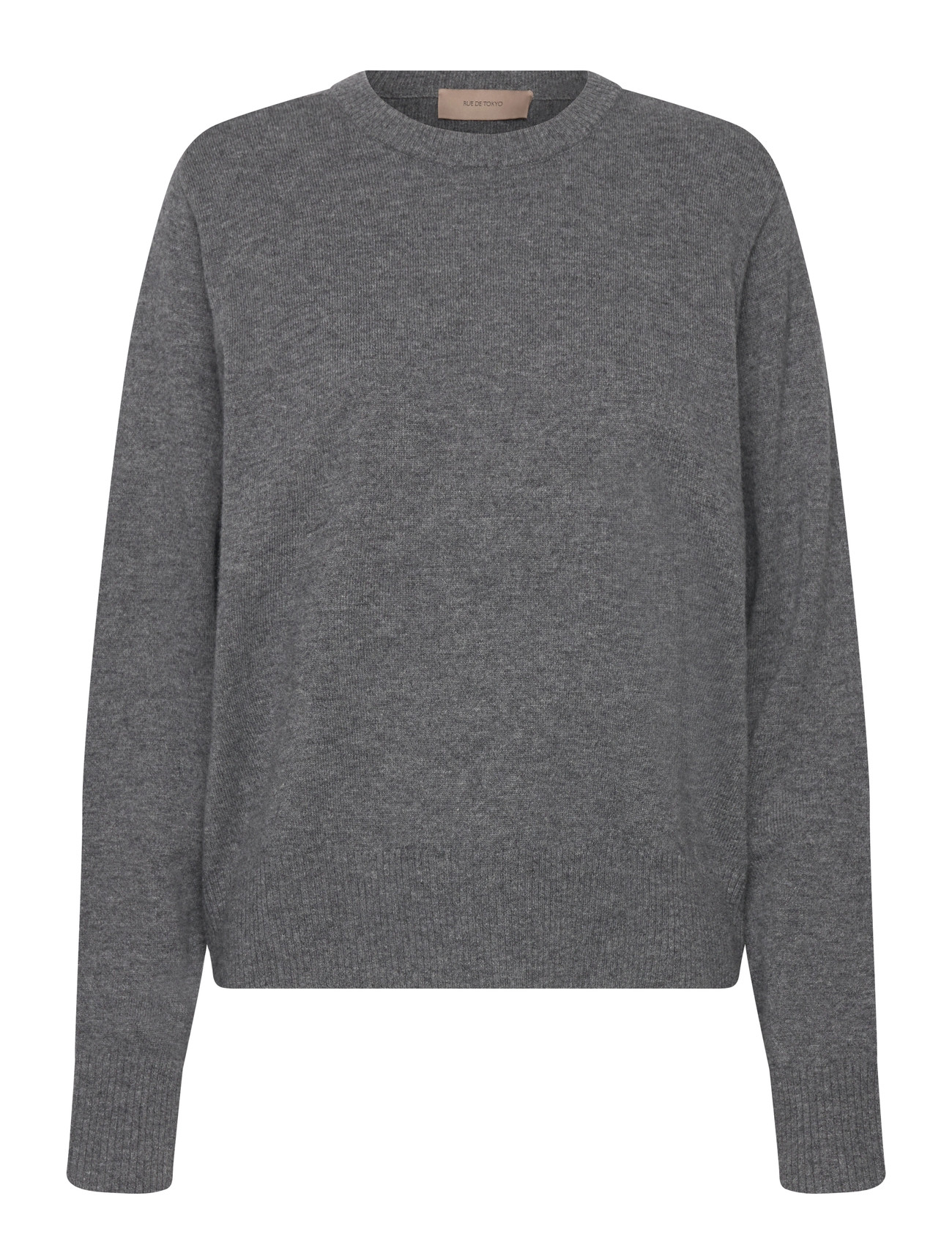 Rue de Tokyo Karrie Merino, XS, Grey, Strik > Trøjer, Dame