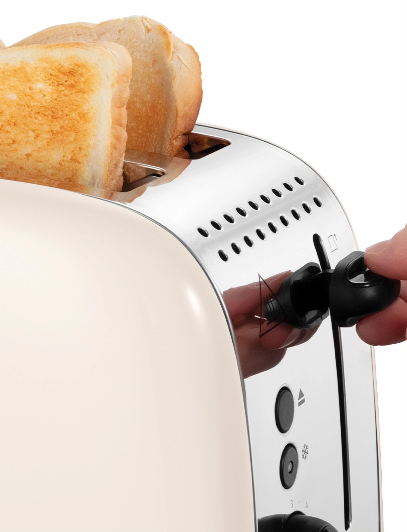 Russell Hobbs Rh Colours Plus Jasmine 2S Toas, 2 S, Cream, Coffee Makers > Coffee Machines, Unisex
