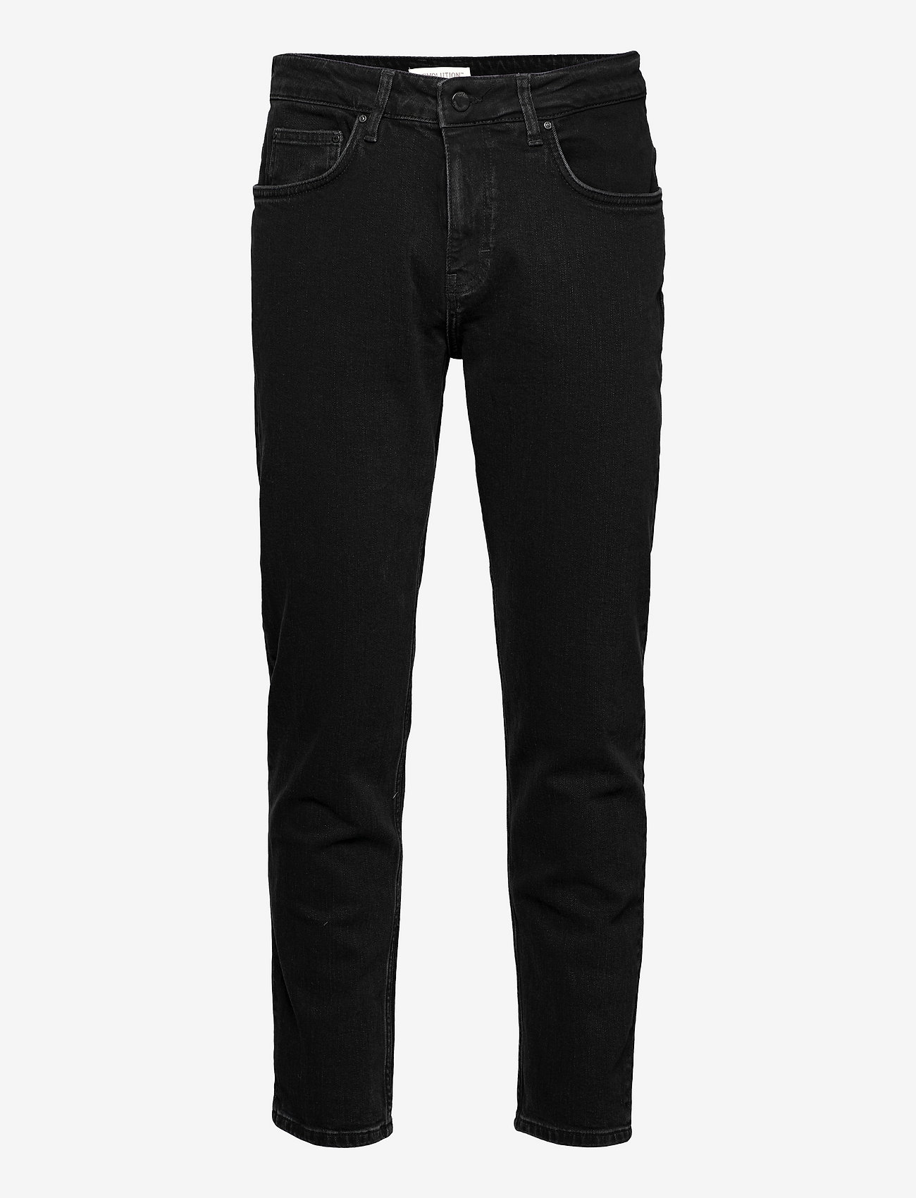 Revolution - Rinsed black loose jeans - slim jeans - black - 1
