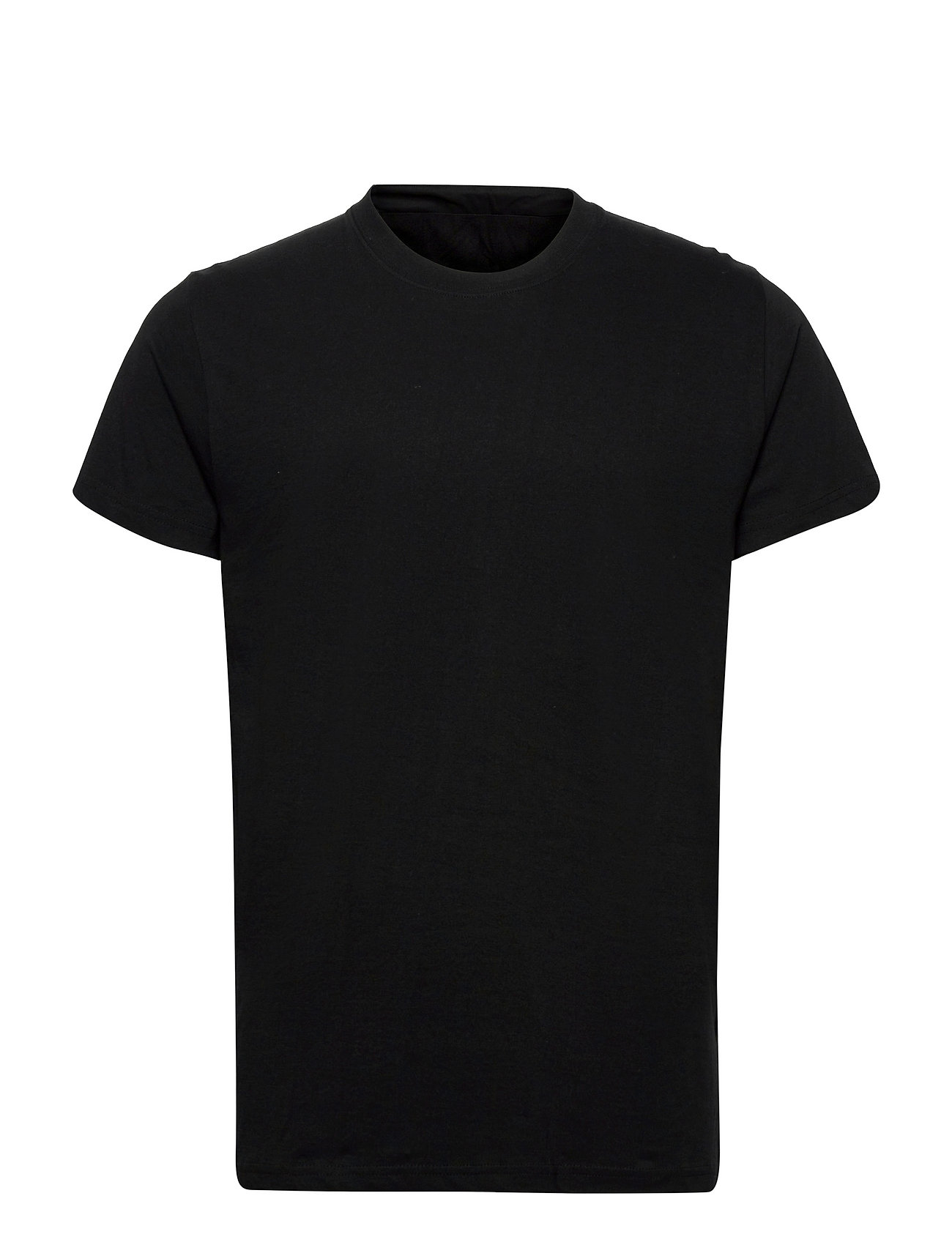 Regular Fit Round Neck T-Shirt T-shirts Short-sleeved Musta Revolution