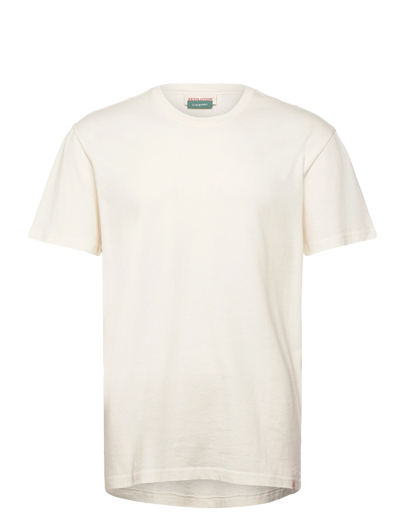 Revolution Loose T-Shirt, M, Cream, T-Shirts > Kortærmede, Herre