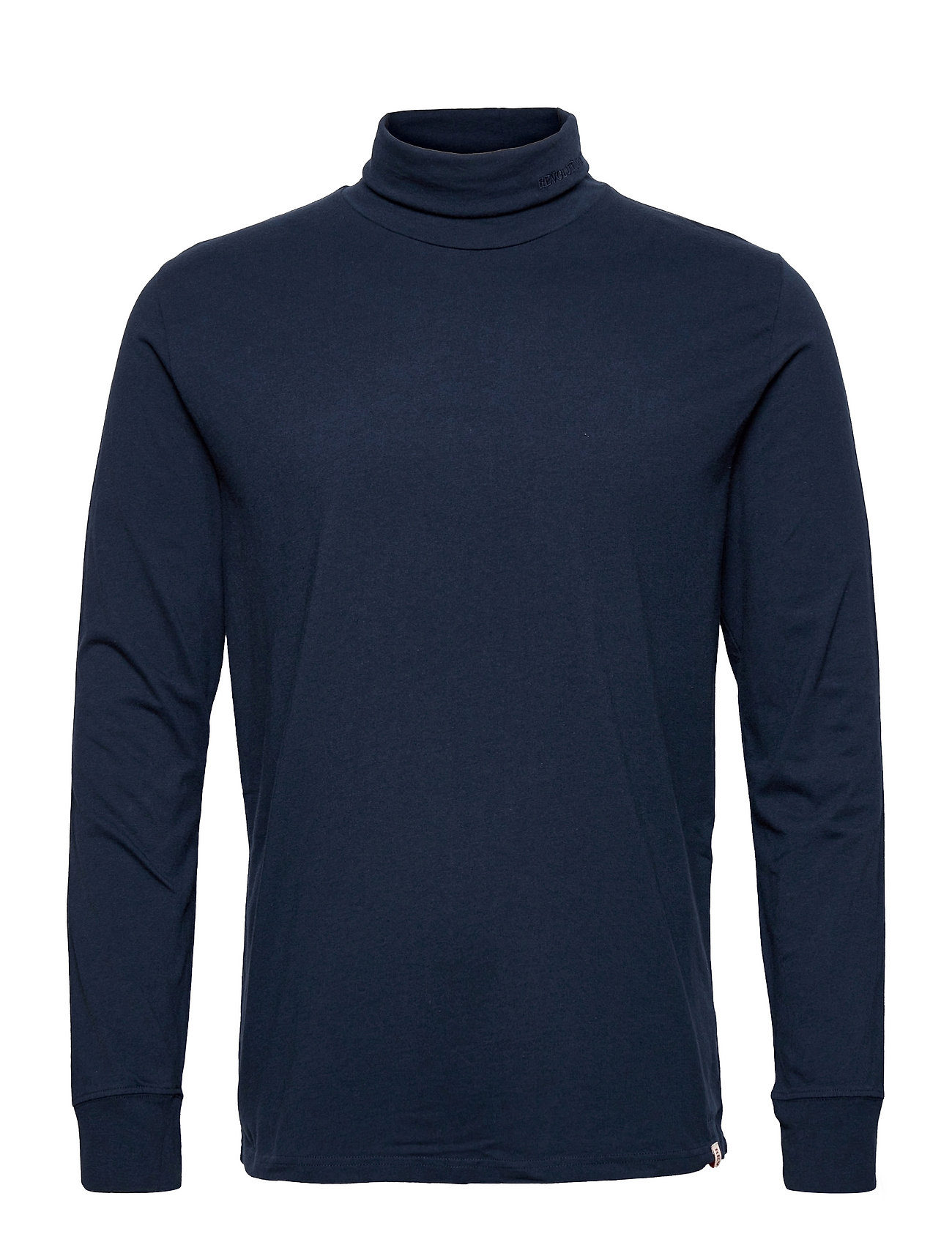 Regular Fit Turtleneck Shirt Knitwear Turtlenecks Sininen Revolution