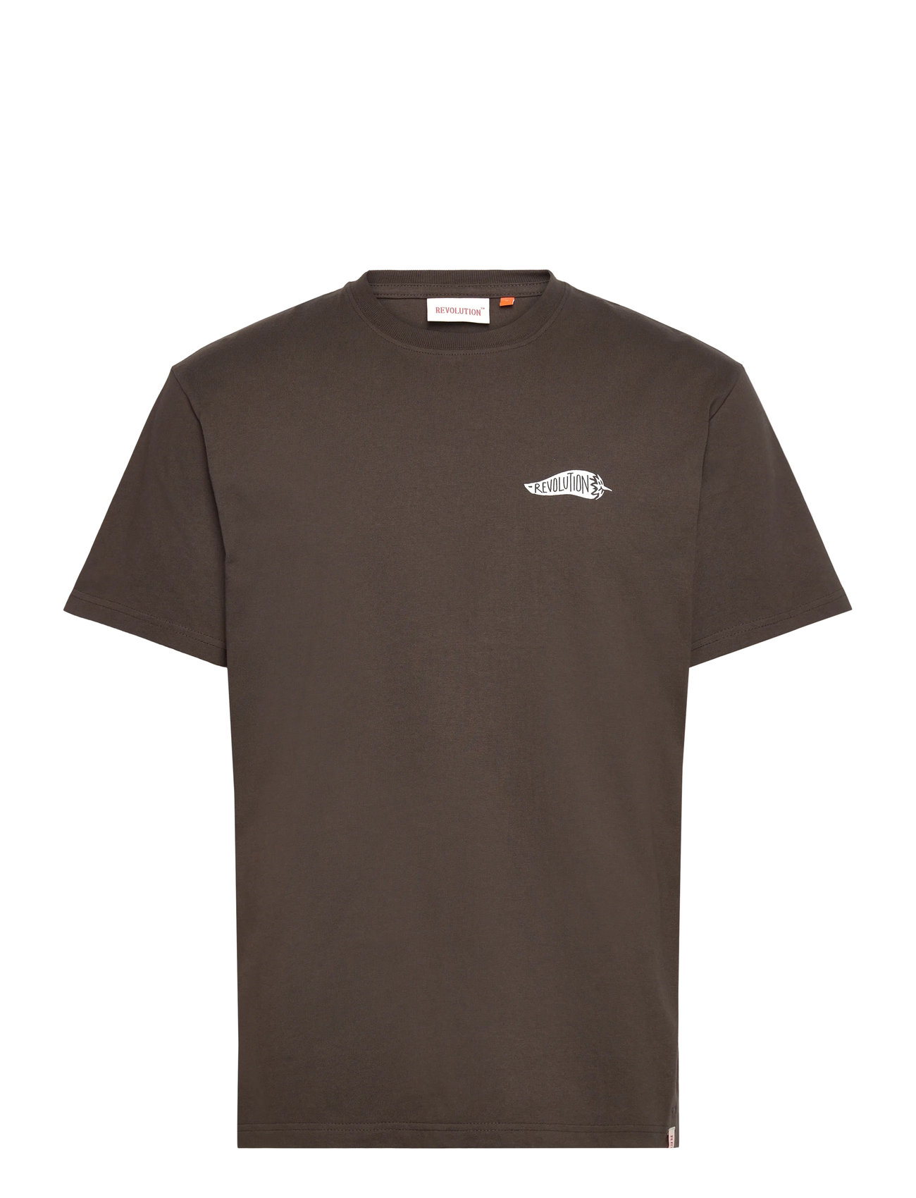 REVOLUTION Application T-Shirt Braun - M - Herren
