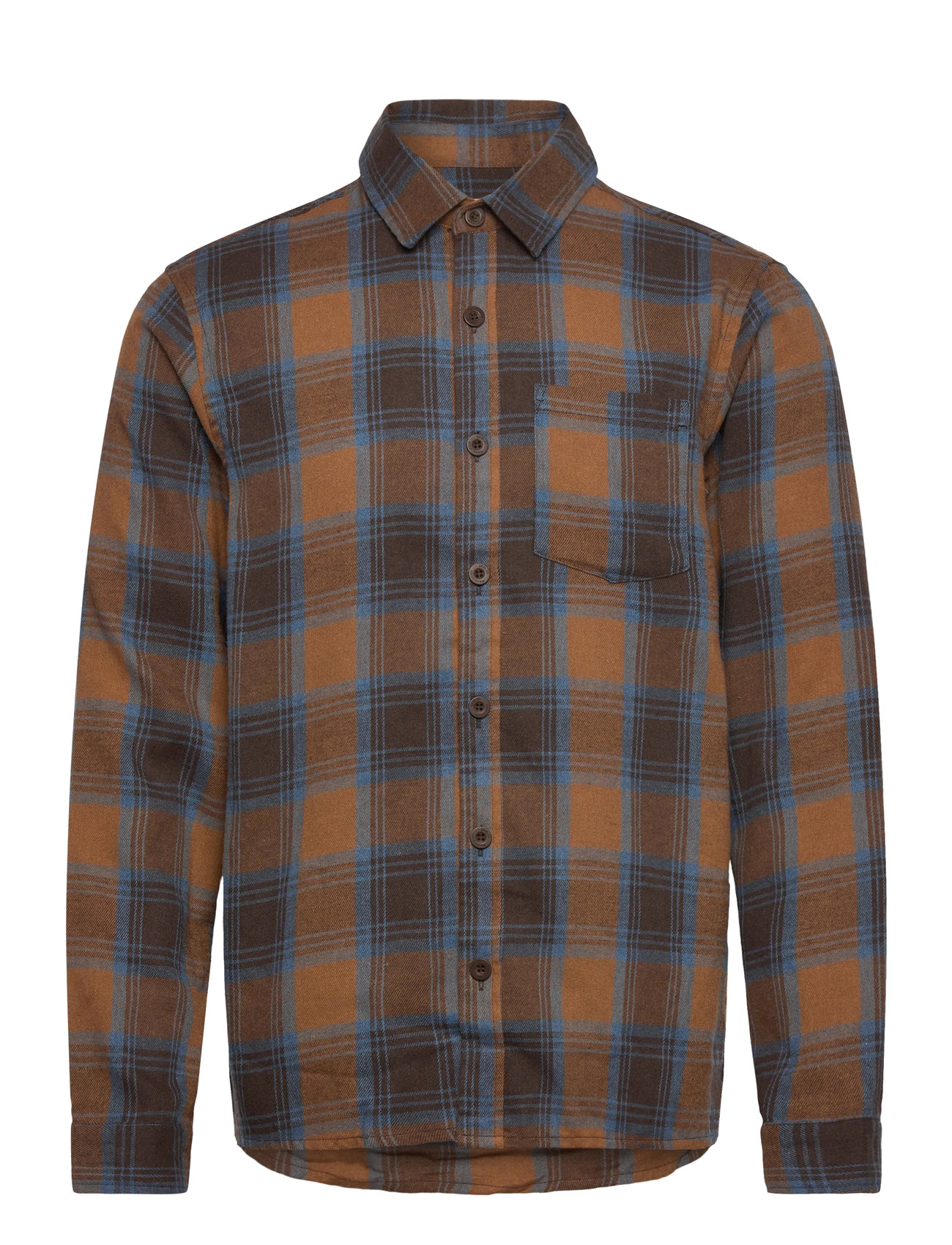 REVOLUTION Loose Shirt Braun - XL - Herren