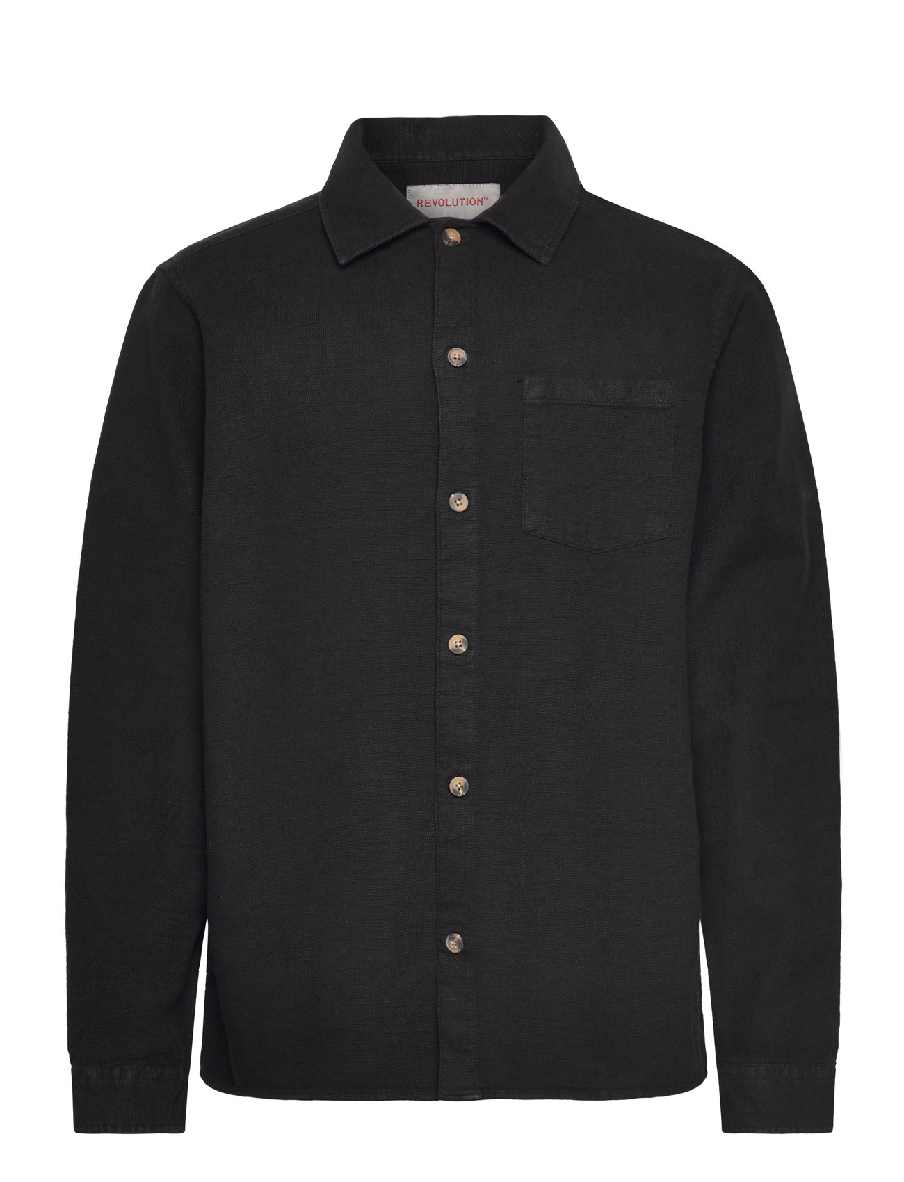 Revolution Casual Shirt, XL, Black, Overdele > Overtrøjer, Herre