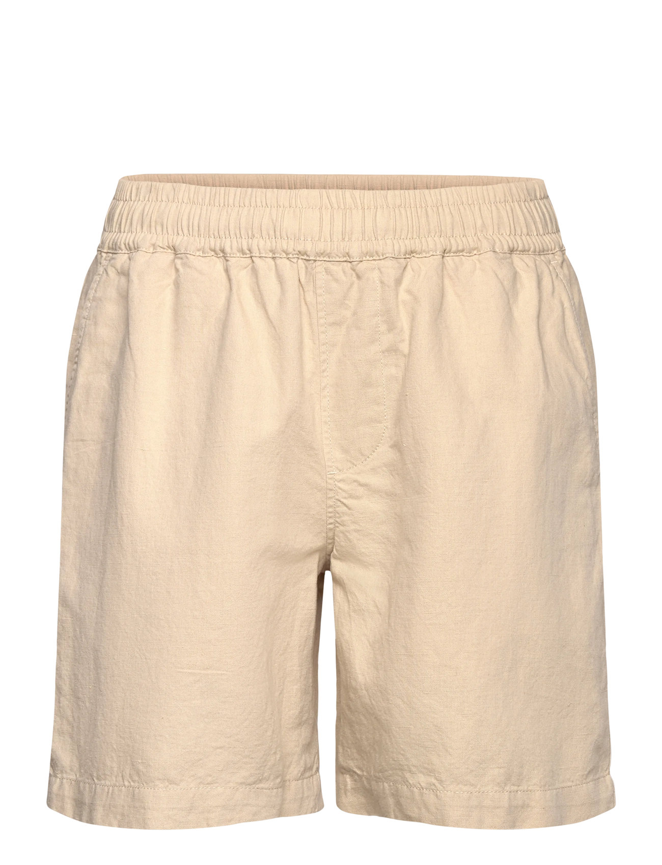 Revolution Linen Shorts, L, Beige, Shorts > Linen Shorts, Herre