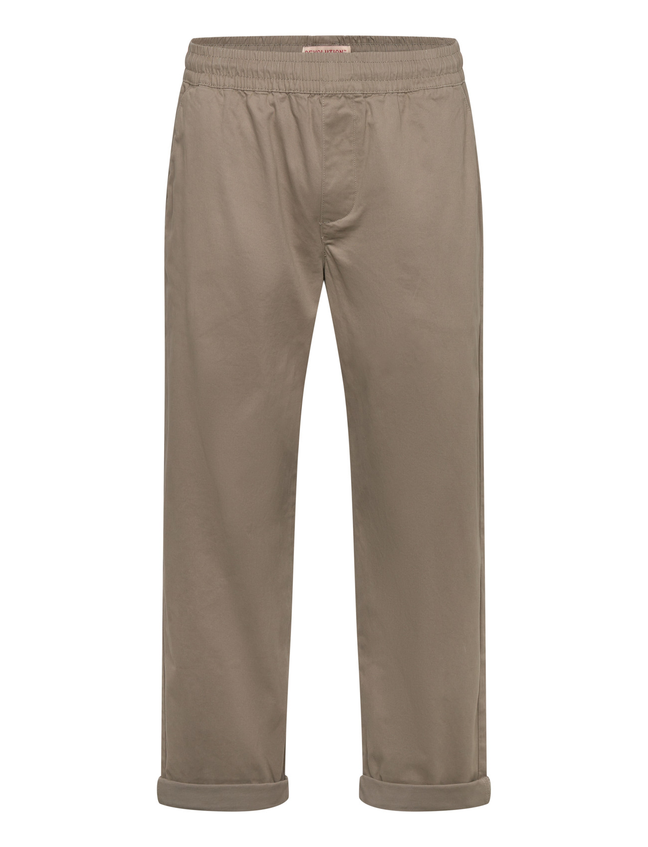 Revolution Casual Trousers, L, Khaki green, Bukser > Afslappet, Herre