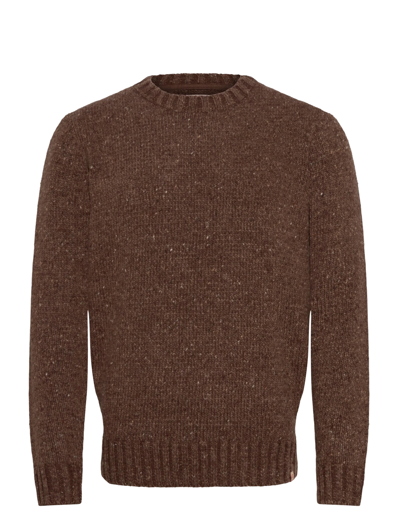 Revolution Knit Sweater, M, Brown, Strik > Runde Halse, Herre