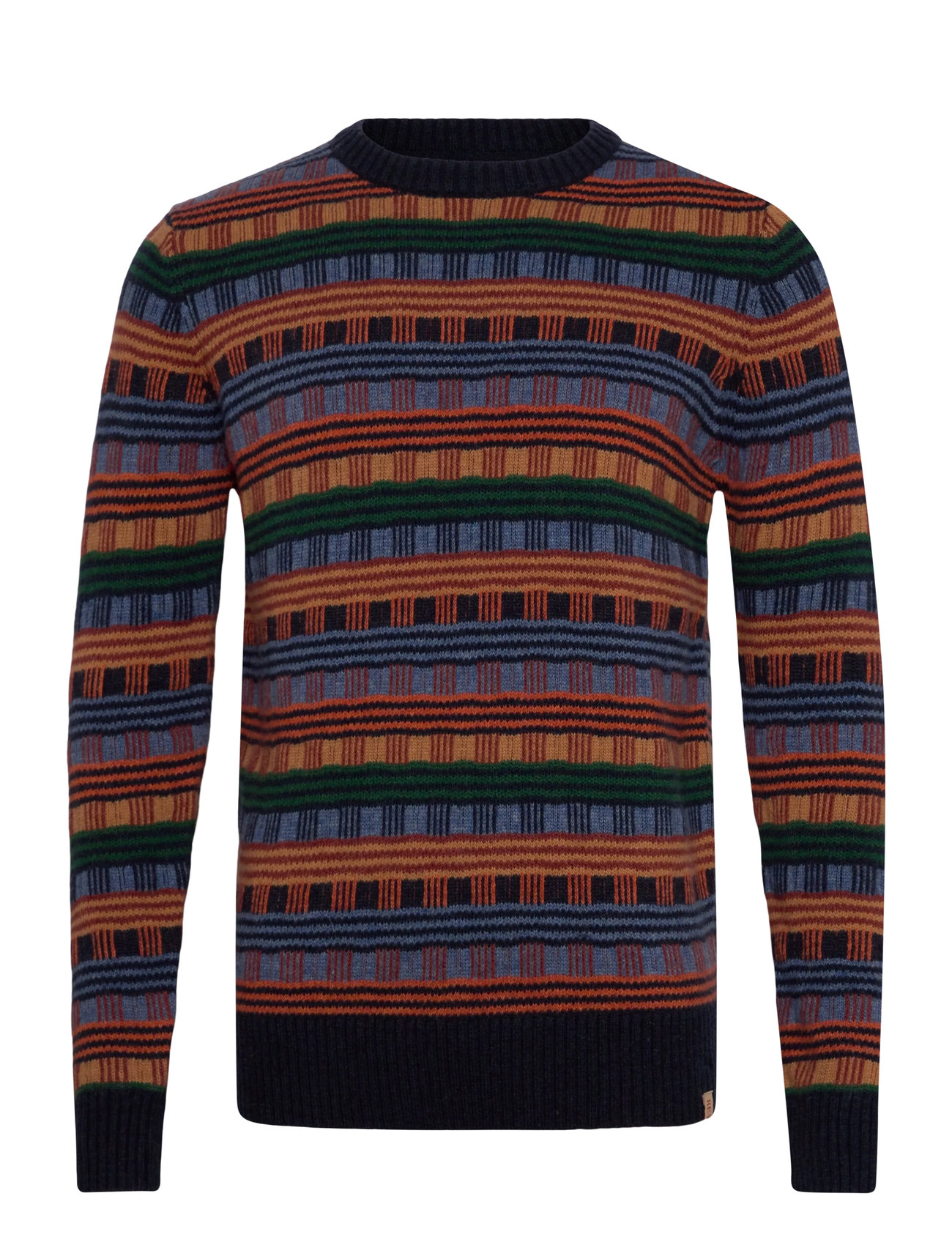 REVOLUTION Knit Pullover Patterned - XL - Herren