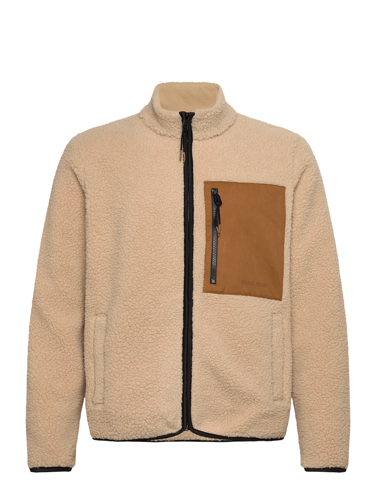 Revolution Pocket Teddy Jacket, S, Beige, Jakker > Lette Jakker, Herre