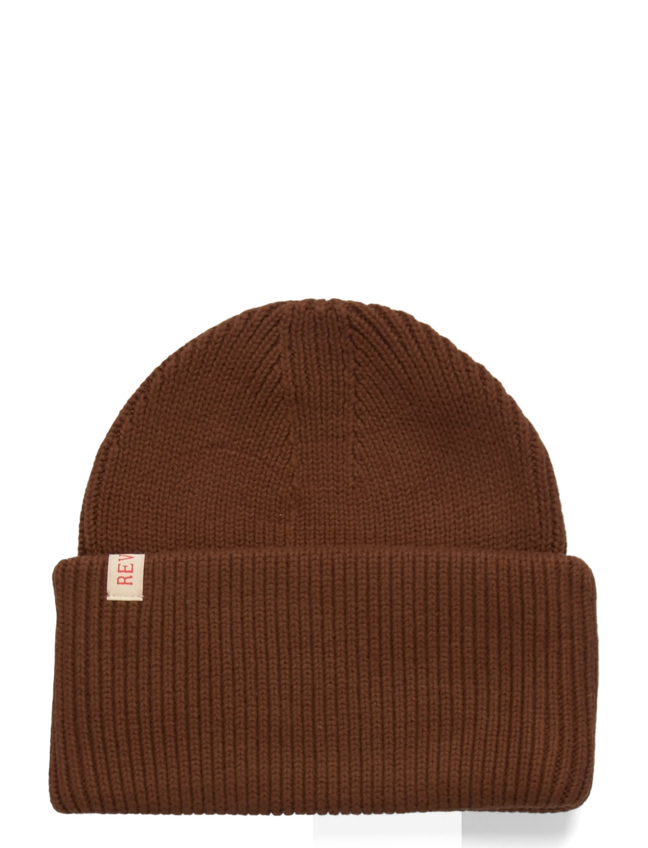 REVOLUTION Big Fold Up Pudelmütze Braun - One Size - Herren