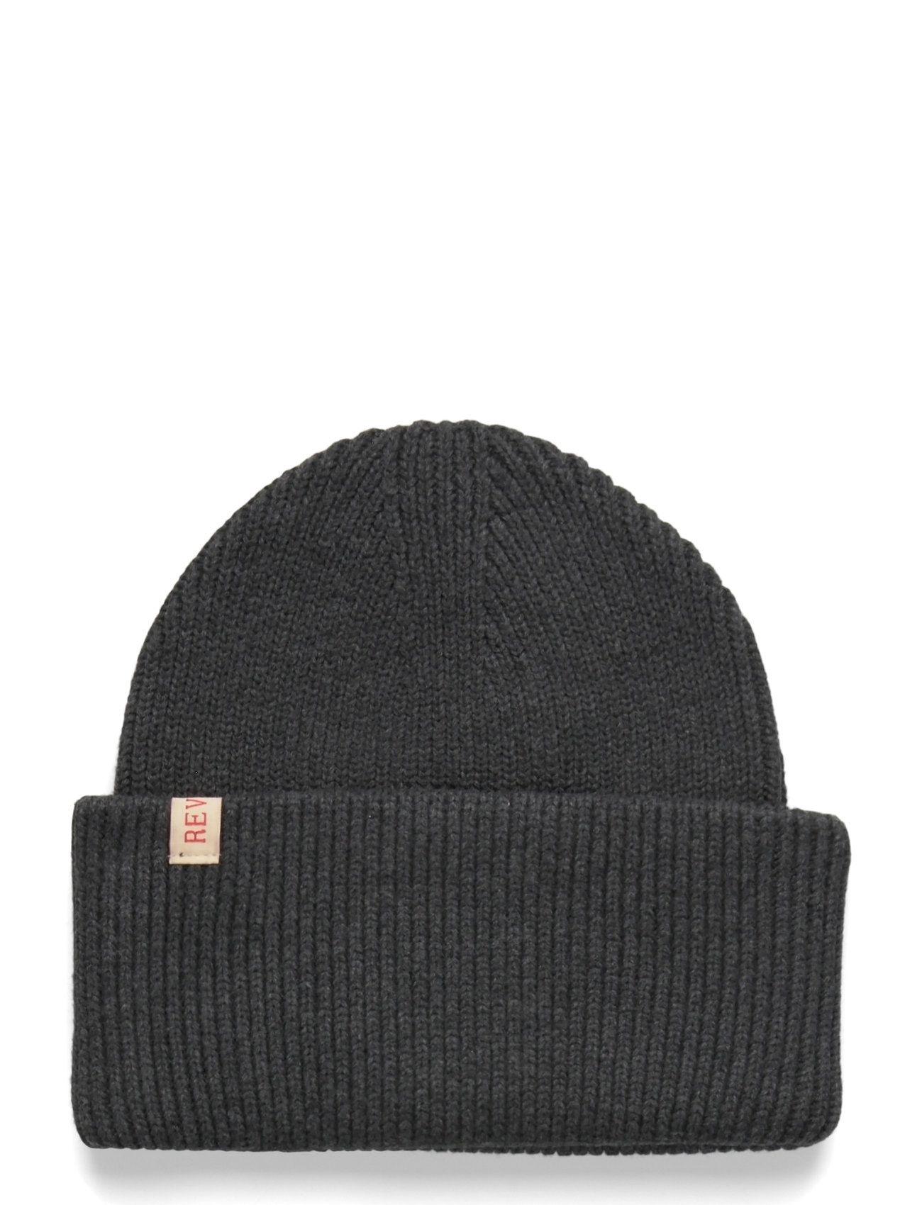 REVOLUTION Big Fold Up Pudelmütze Grau - One Size - Herren