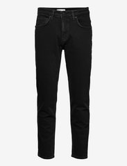 Rinsed black loose jeans - BLACK