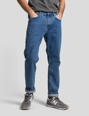 Revolution - Stone washed blue loose jeans - relaxed jeans - blue - 0