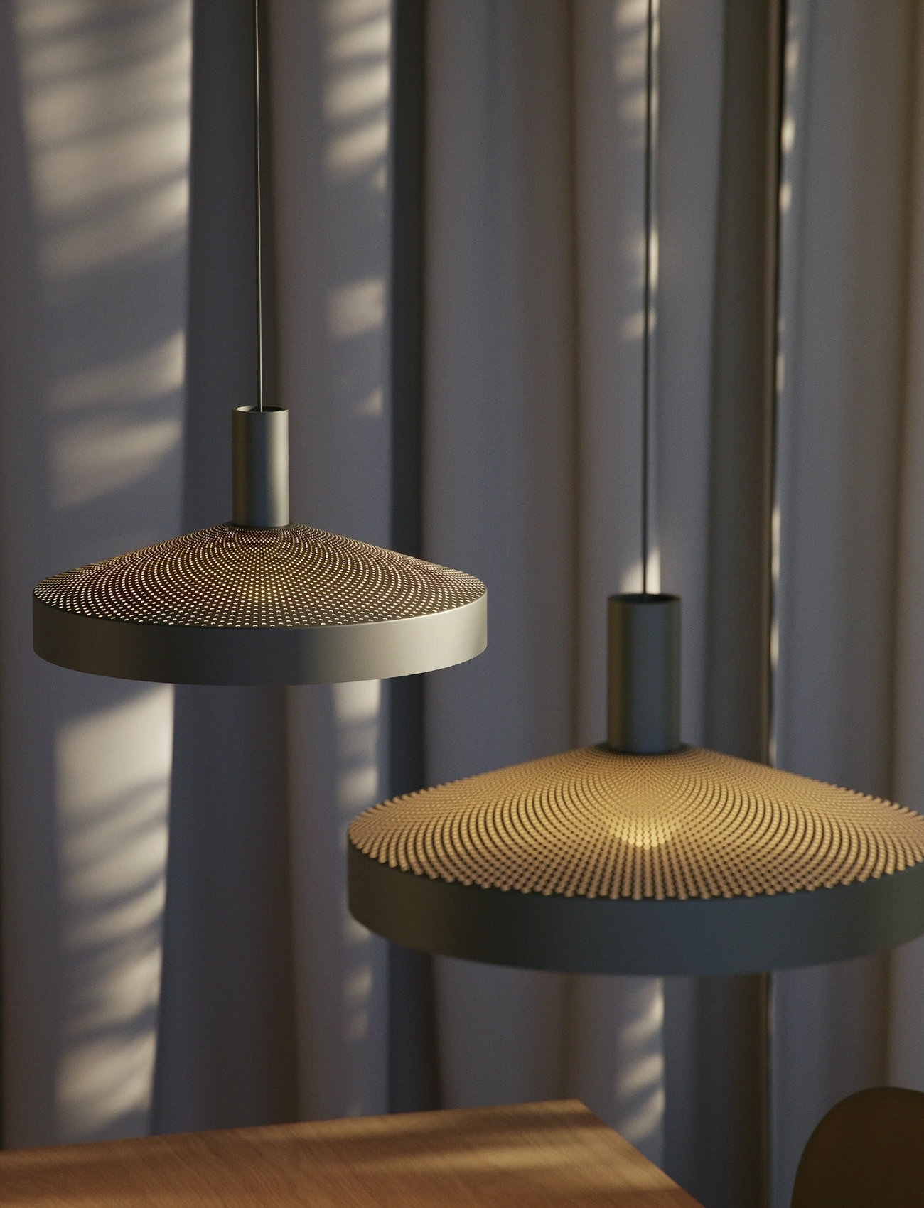 SACKit Dawn Pendant Ø250, Ø 25 cm, Black, Loftslamper > Pendellamper, Unisex