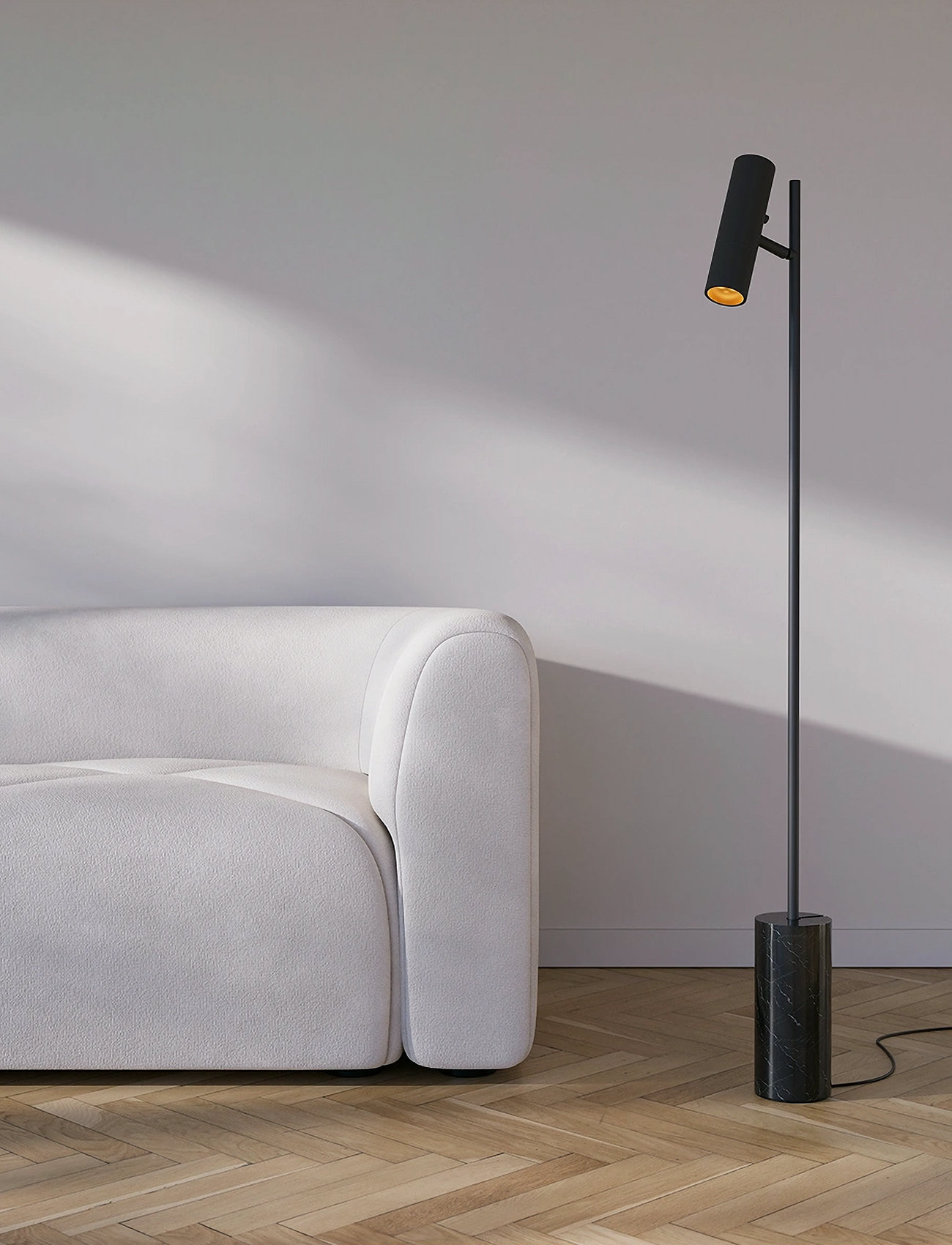 SACKit Expo Floor, H131 cm, Black, Lamper > Gulvlamper, Unisex