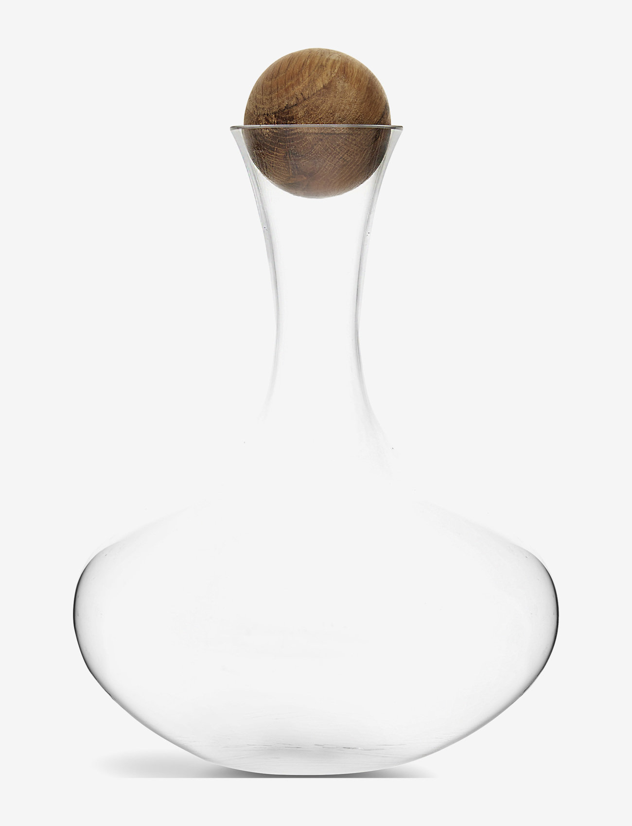 Sagaform Nature Wine Carafe With Oak Stopper Vinkaraffer