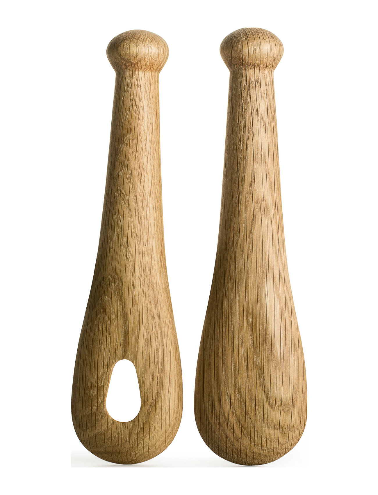 SAGAFORM Nature Salad Servers Braun - L24CM - Unisex