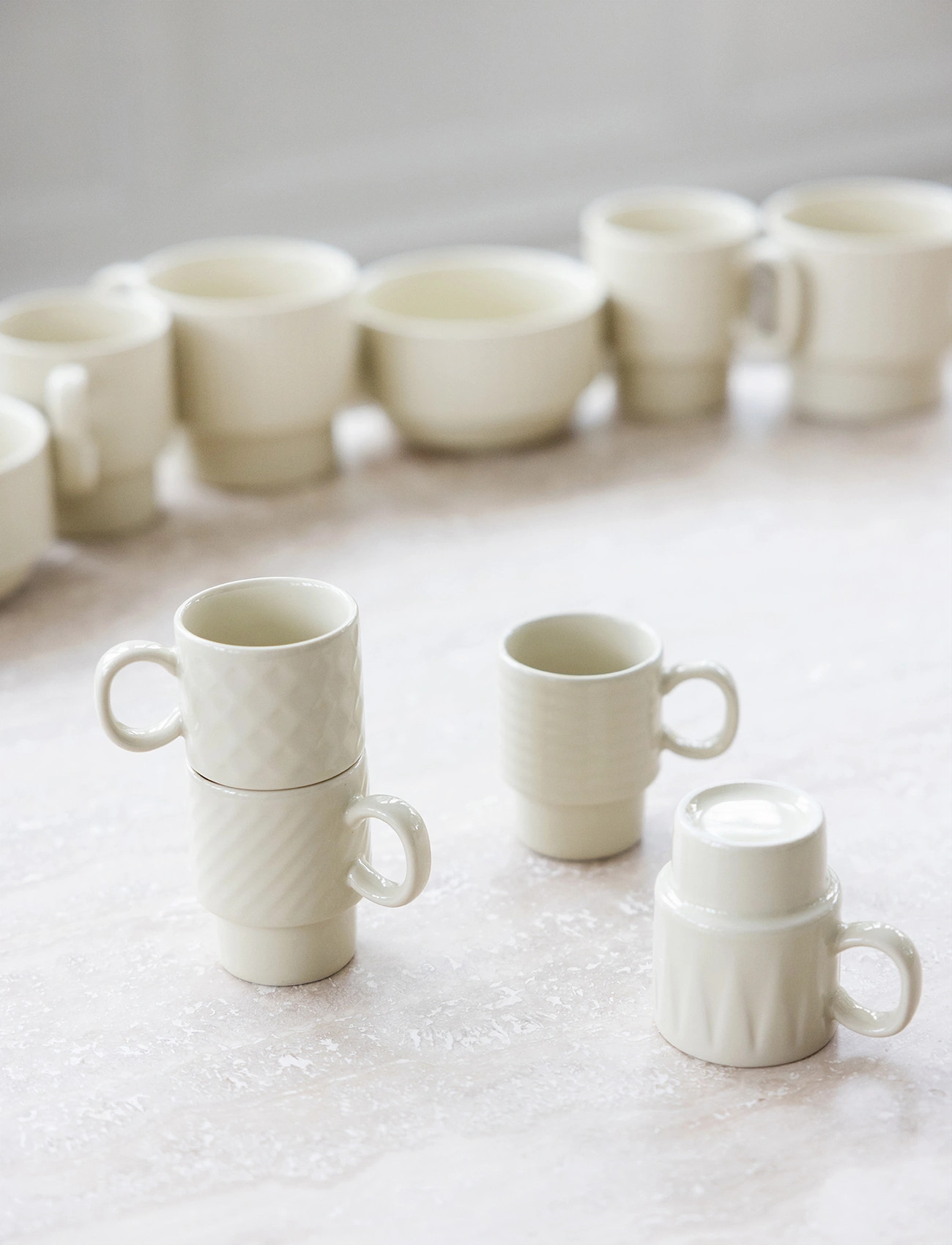 Sagaform Coffee & More Espresso Mug, 4-Pcs, One Size, Cream, Kopper Og Krus > Espressokopper, Unisex
