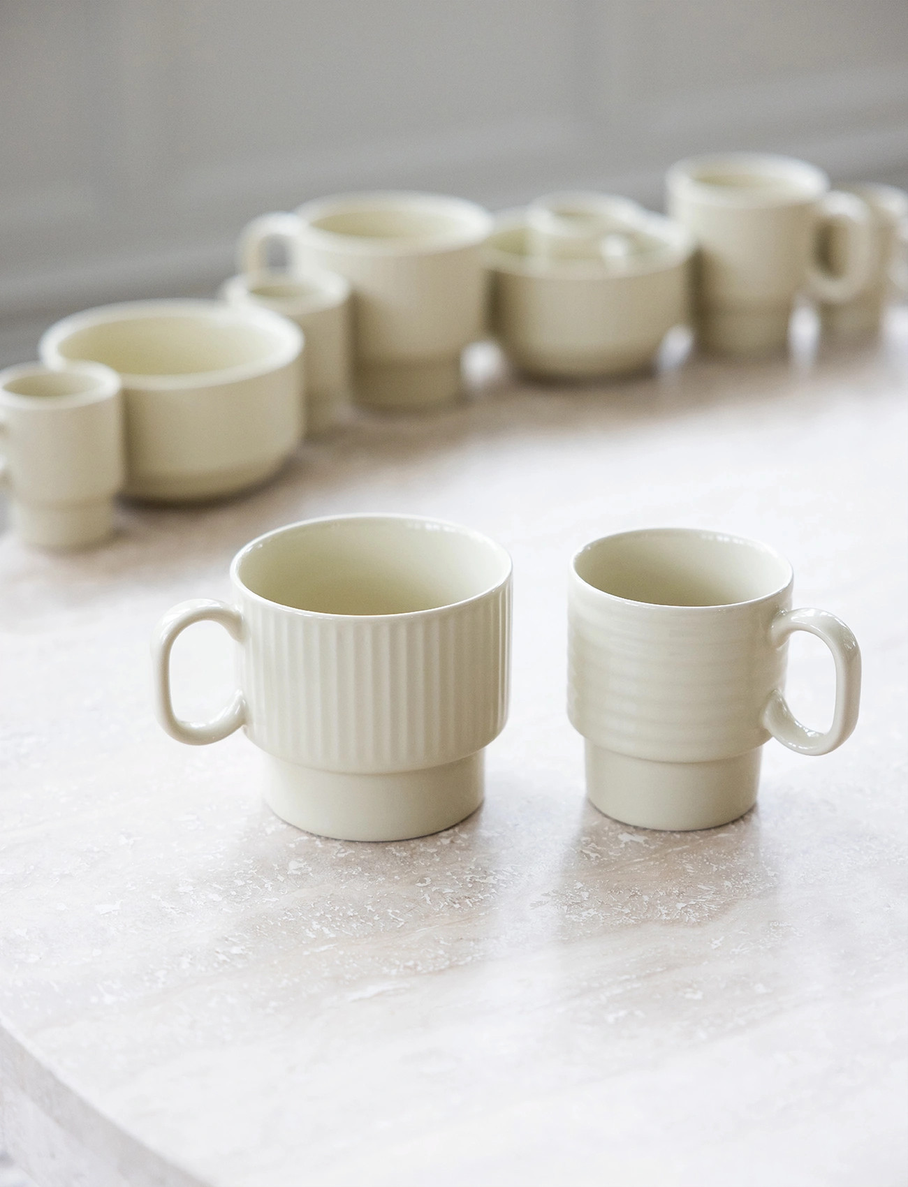 Sagaform Coffee & More Tea Mug, 2-Pcs, One Size, Cream, Kopper & Krus > Tekopper, Unisex