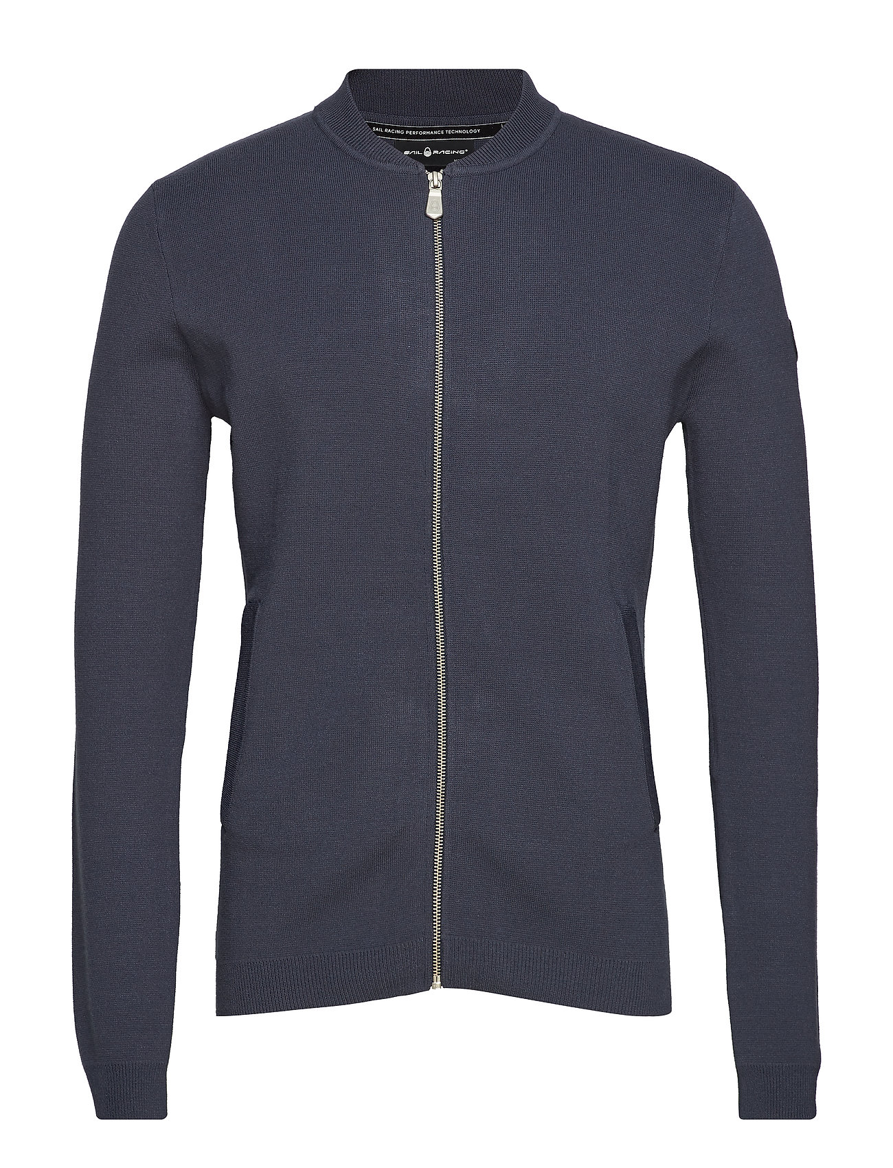 Race Knitted Bomber Gebreide Trui Cardigan Blauw Sail Racing sail racing kopen in de aanbieding