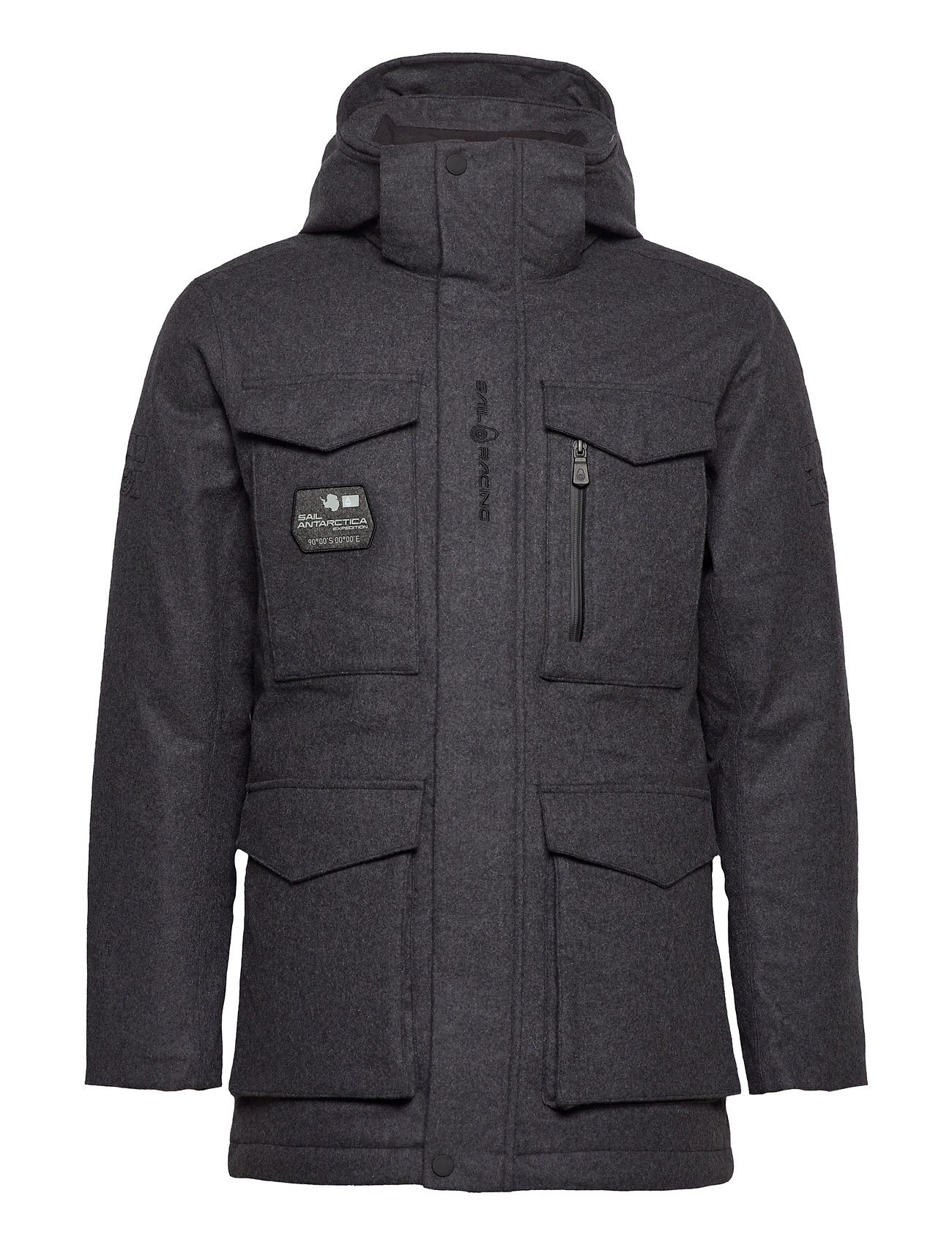 sail racing glacier bay wool parka