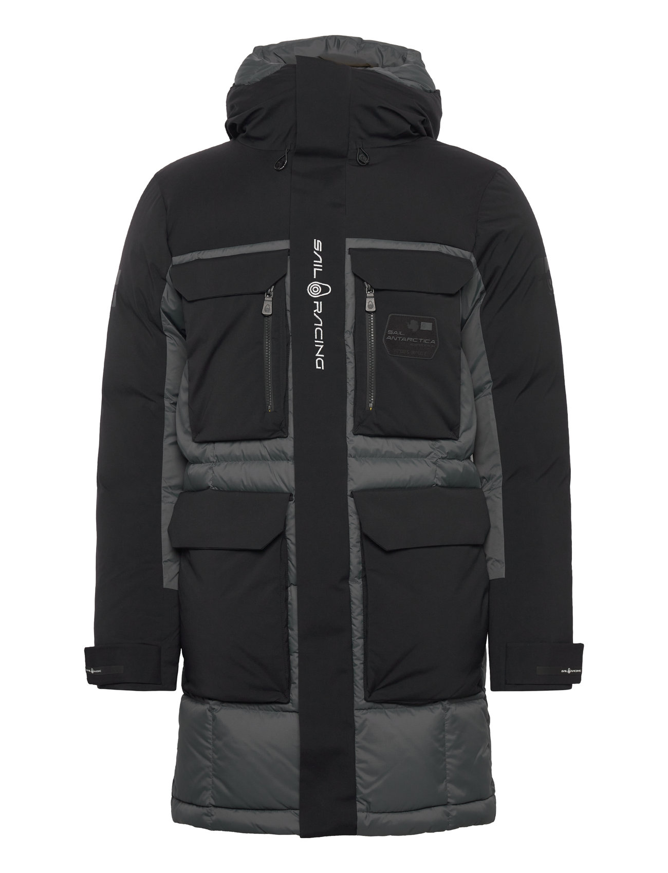 Glacier Parka Grey Sail Racing