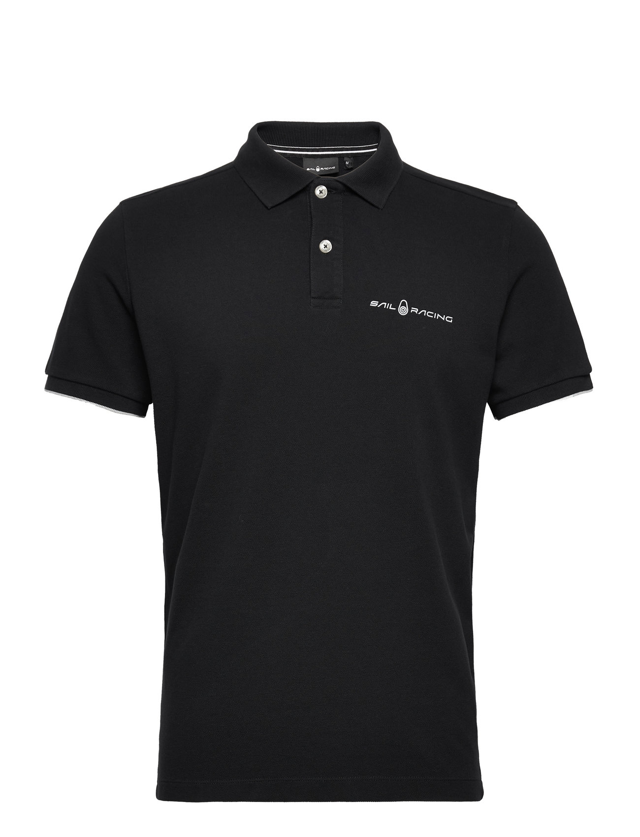 Bowman Logo Polo Black Sail Racing