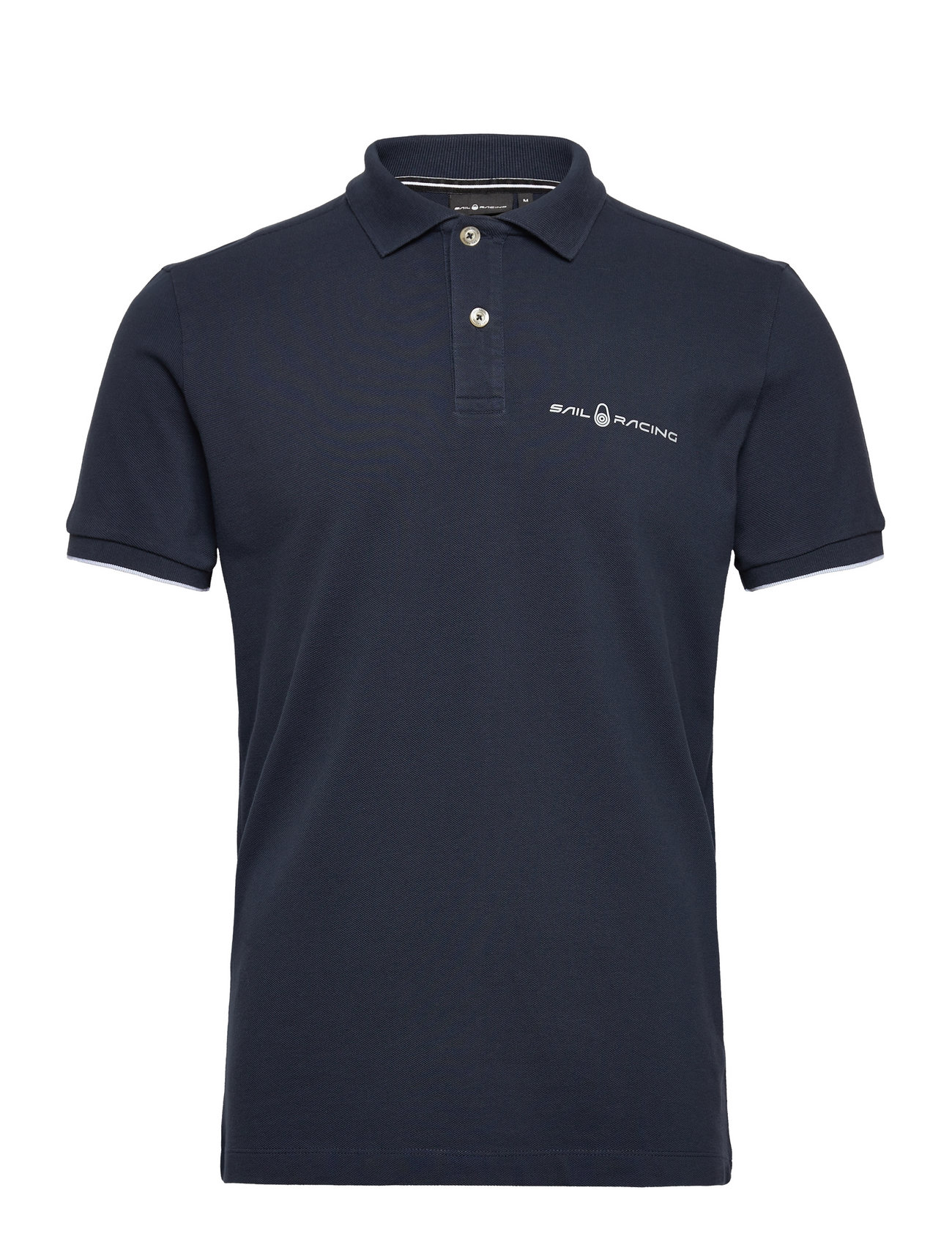 Bowman Logo Polo Navy Sail Racing