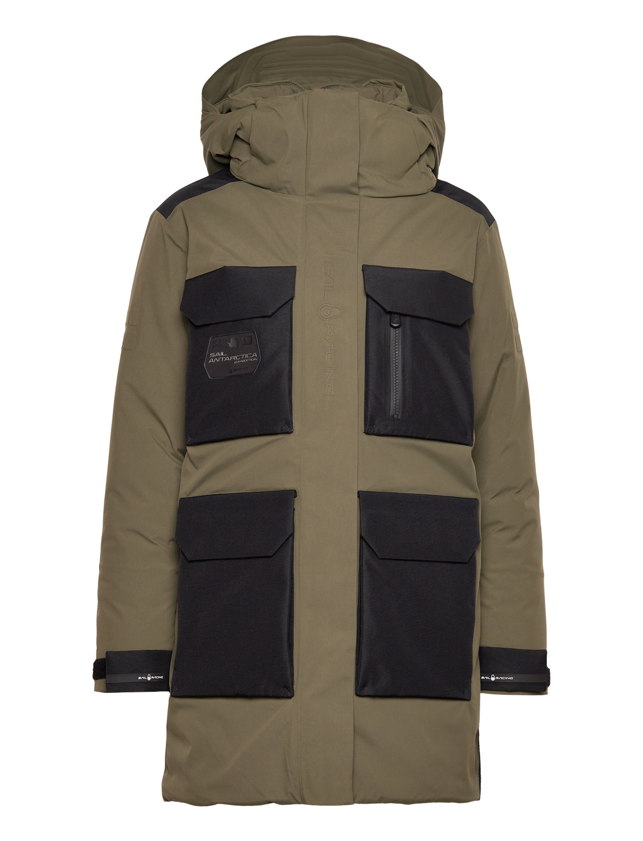 W Glacier Bay Parka Khaki Sail Racing