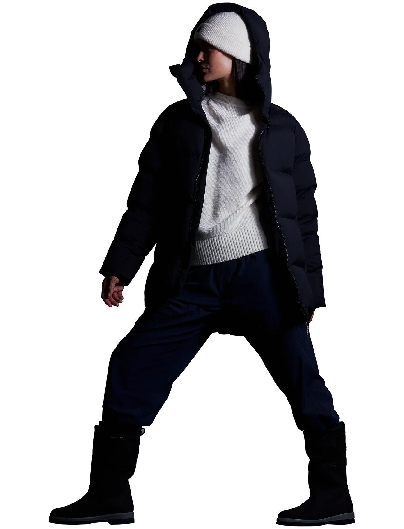 Sail Racing W Hurricane Down Jacket, M, Black, Sport Jackets > Sport Padded Jackets, Dame