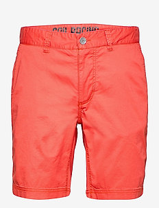 HELMSMAN CHINO SHORTS - chinos shorts - lava red