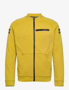 RACE TECH ZIP JACKET - sweatshirts - dark yellow