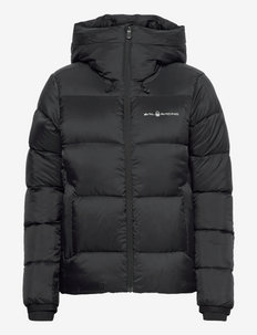 W CLOUD  DOWN HOOD - winter jackets - carbon