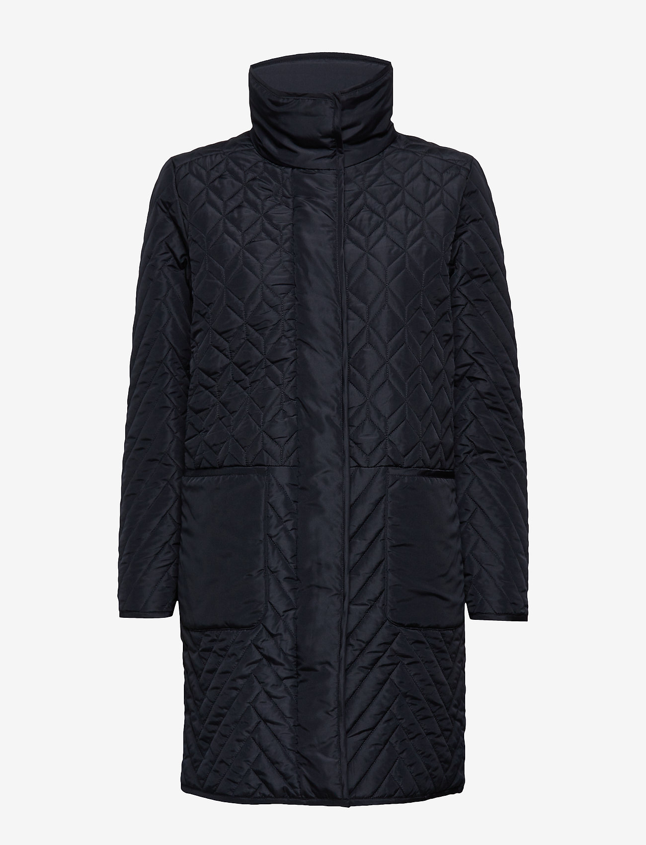 saint tropez long padded jacket with hood