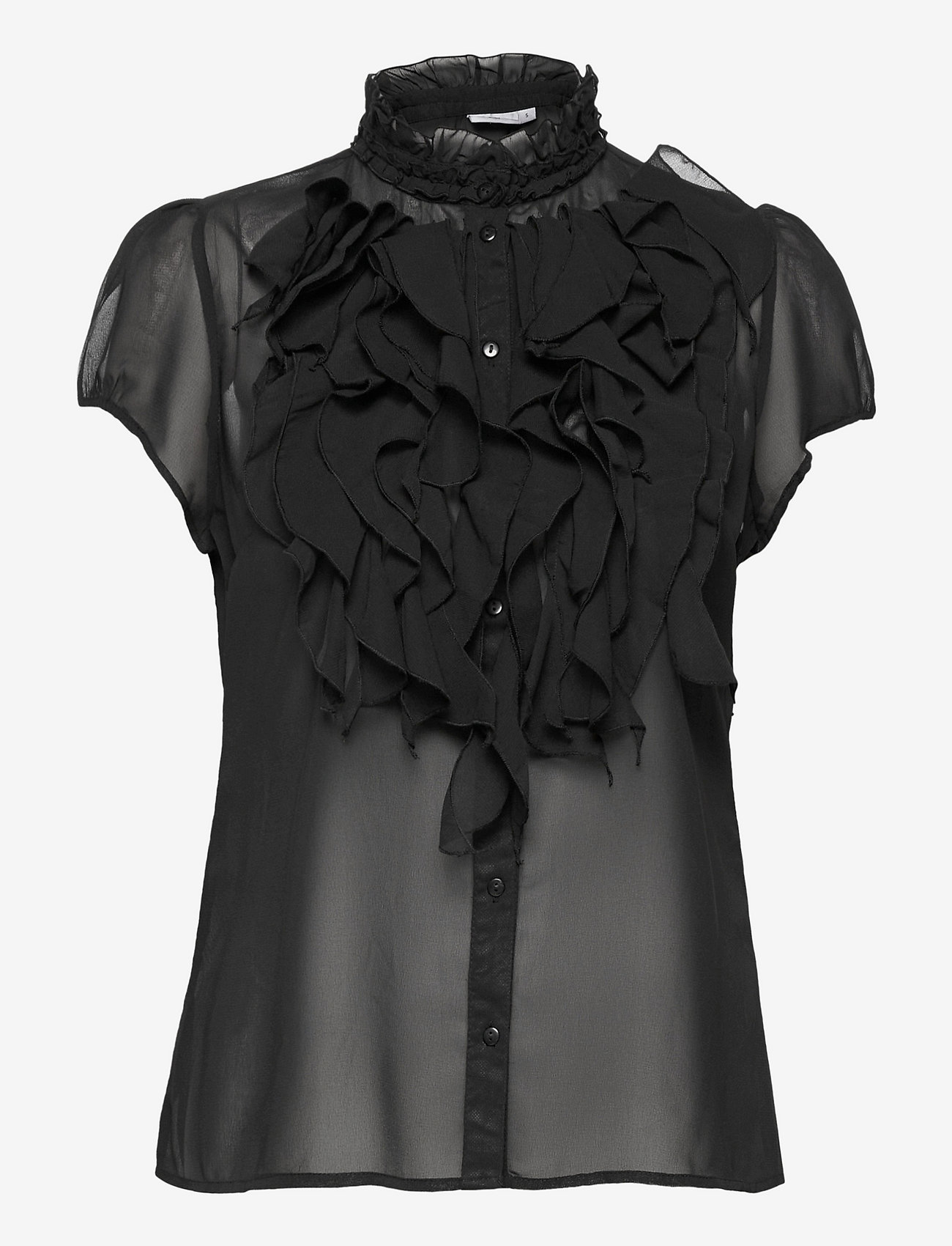 Maglietta Donna Pieces PIECES Pcolline SL Lace Top Noos BC T-Shirt Donna (Pacco Da 1 Maglietta Femminile Elegante