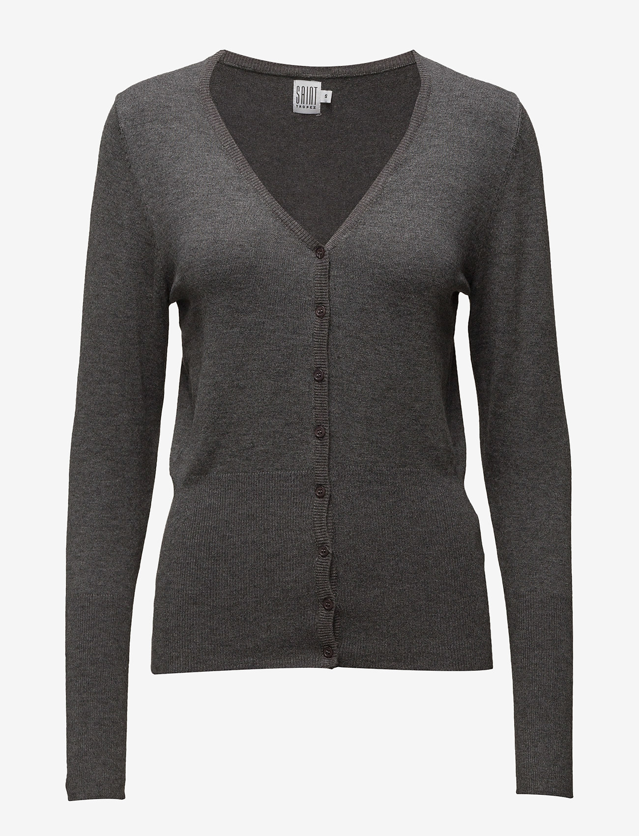 L S Cardigan V Neck G Ironm 239 Kr Saint Tropez Boozt Com
