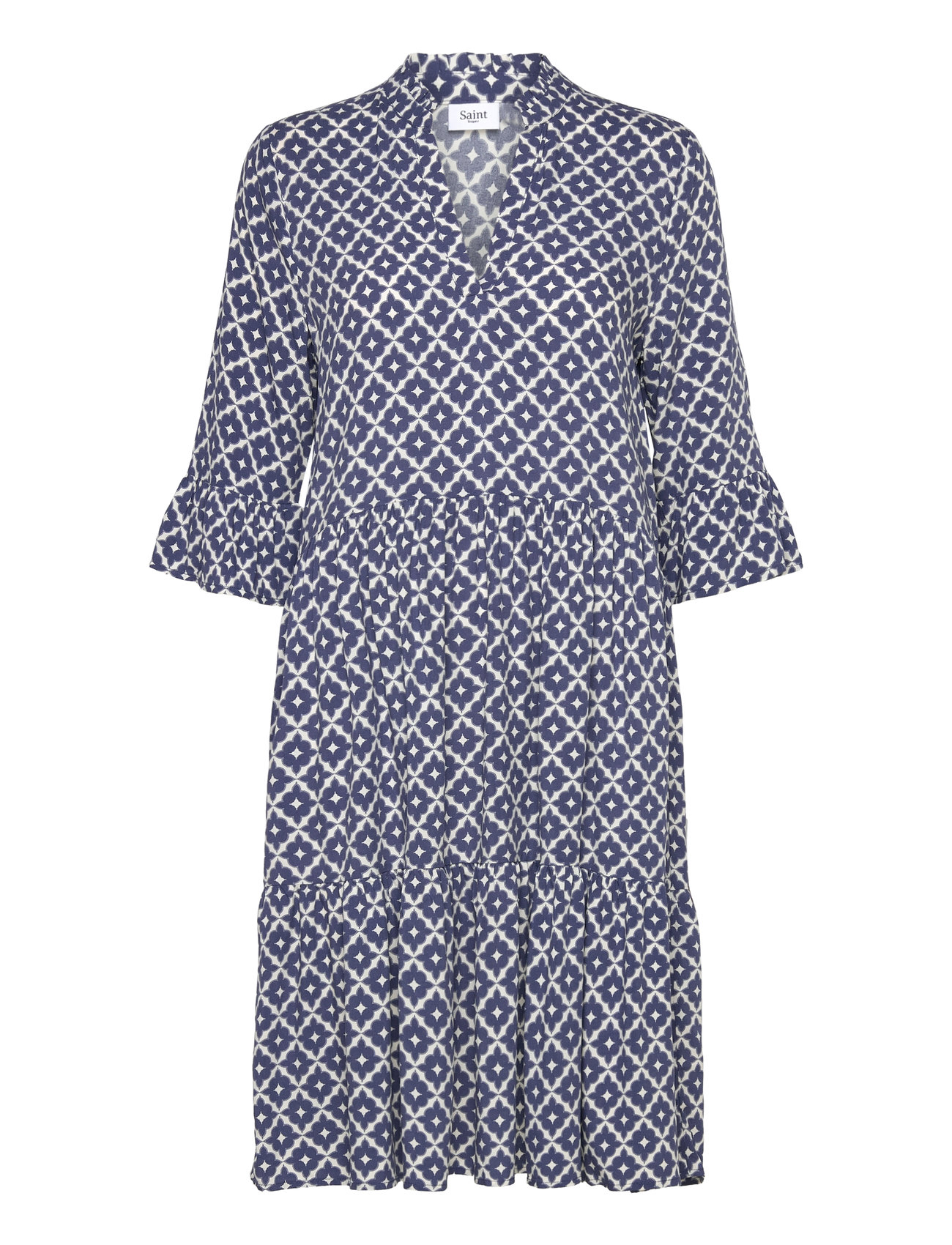 Edasz Dress Knelang Kjole Blue Saint Tropez