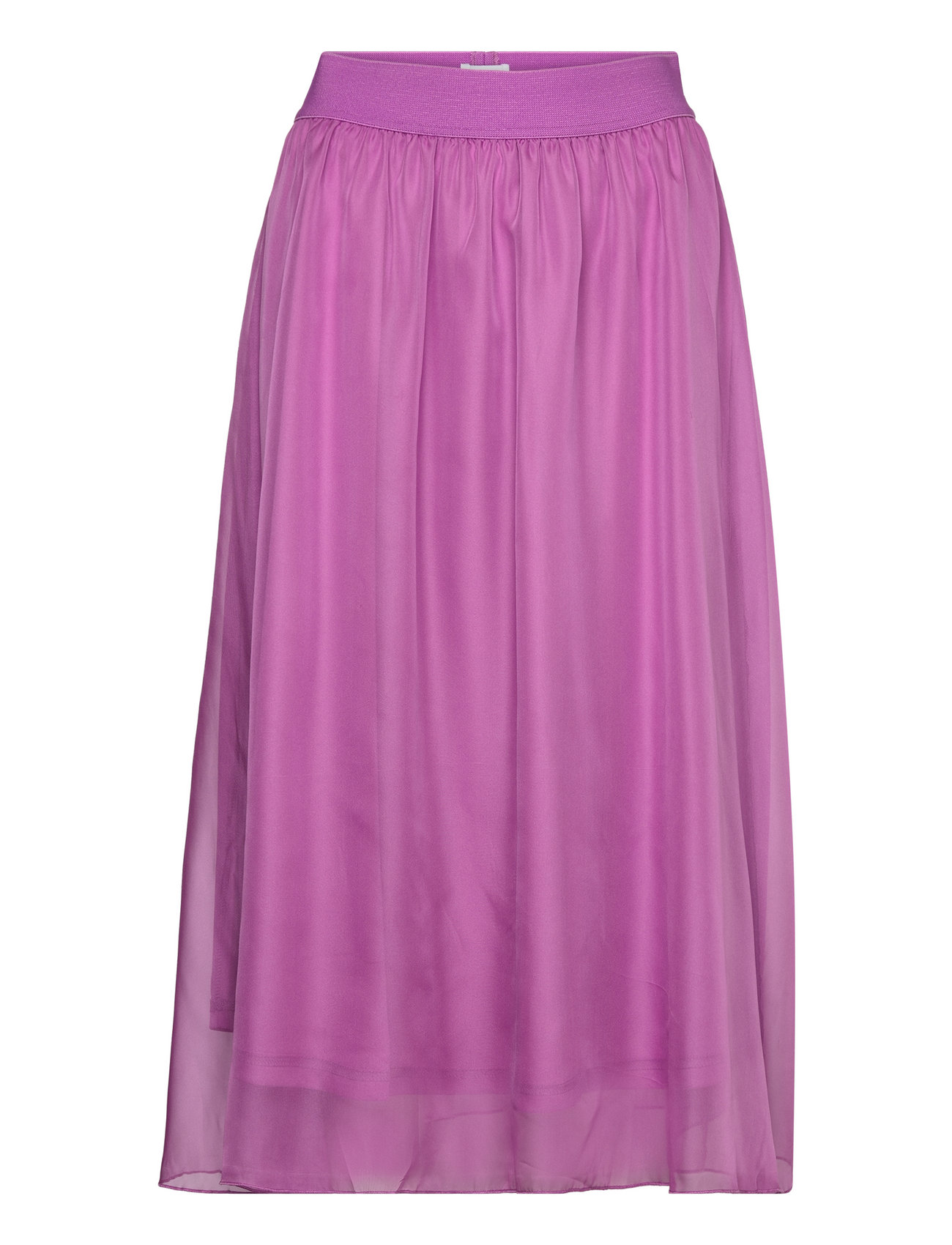 Coralsz Skirt Knælang Nederdel Pink Saint Tropez