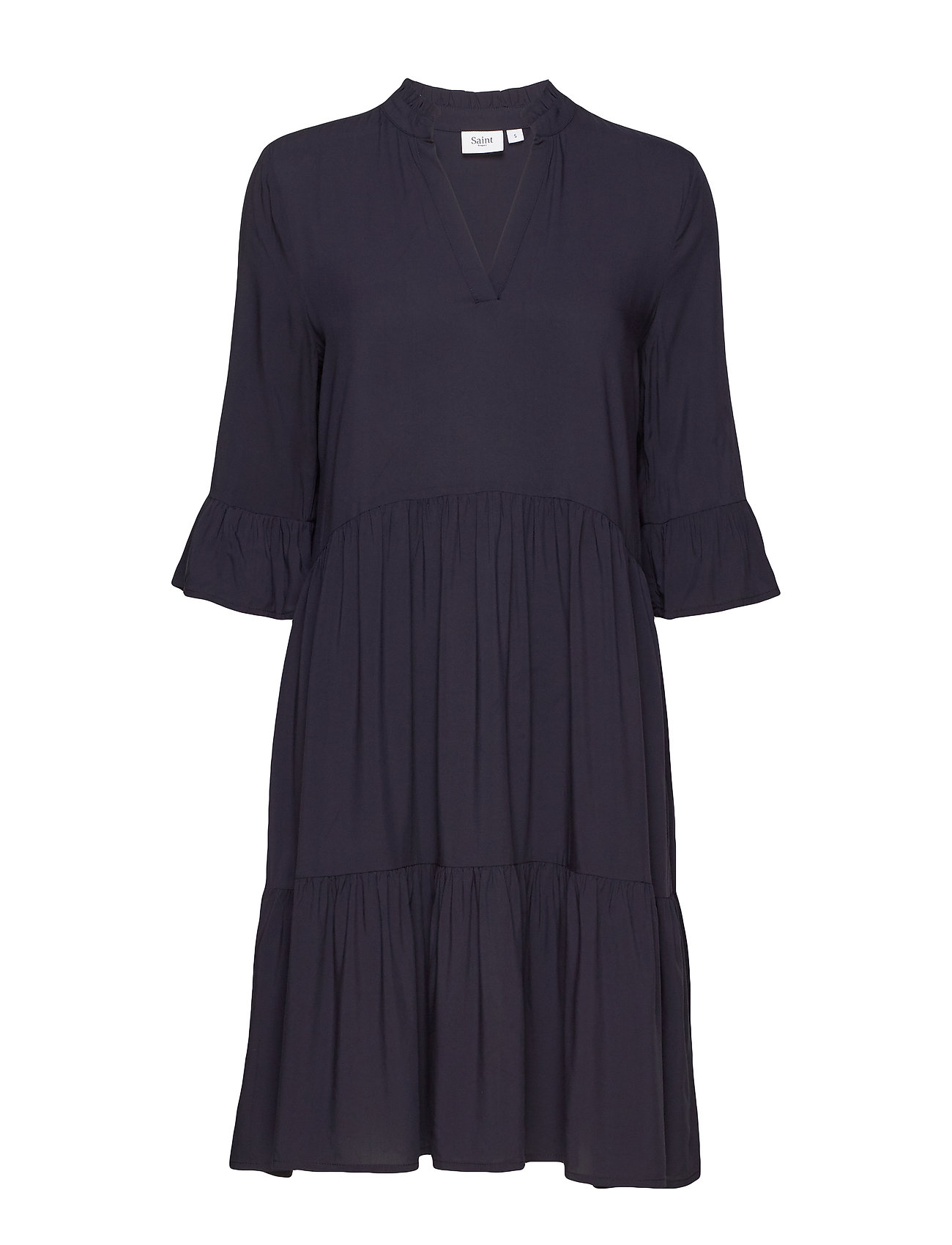 Saint Tropez Edasz Solid Dress – kleider – einkaufen bei Booztlet