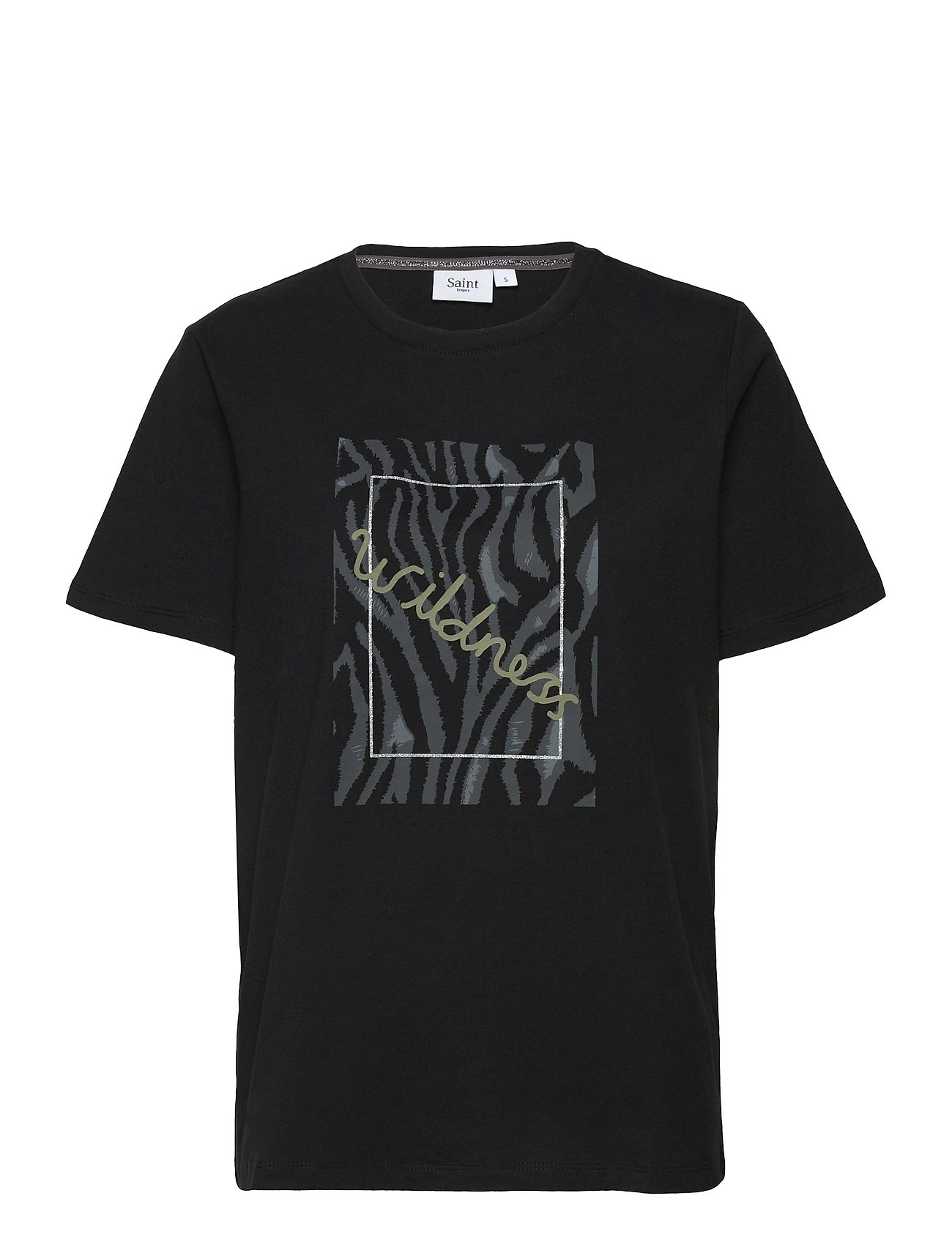 Eilasz T-Shirt T-shirts & Tops Short-sleeved Musta Saint Tropez