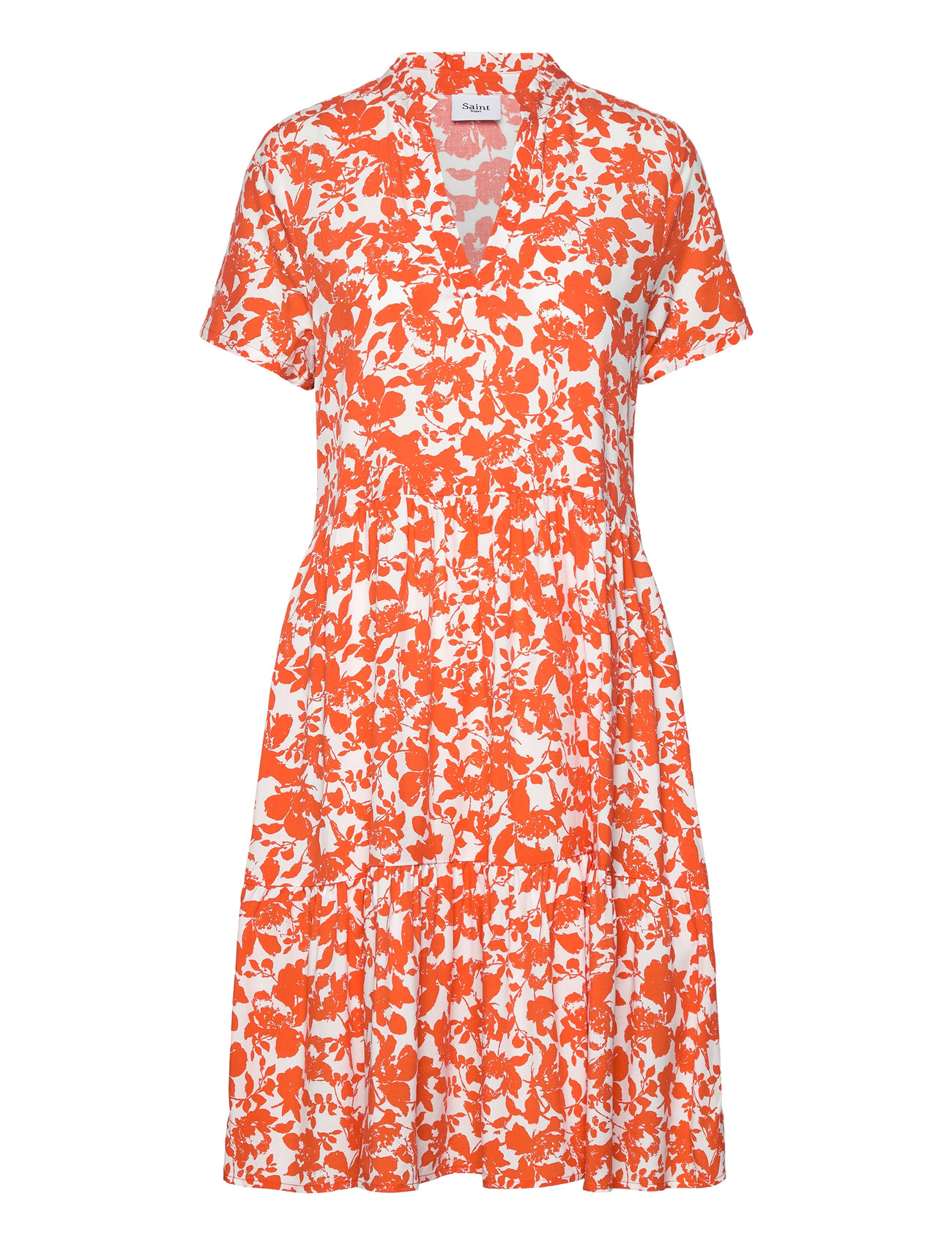 Edasz Ss Dress Orange Saint Tropez