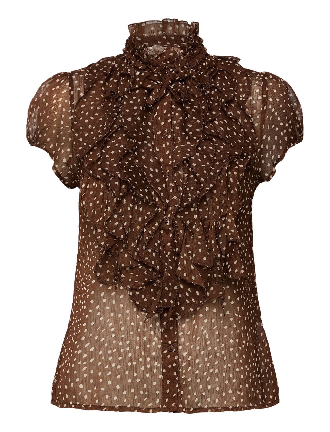 Saint Tropez Liljasz Crinkle Ss Shirt (STR30512464) - Short
