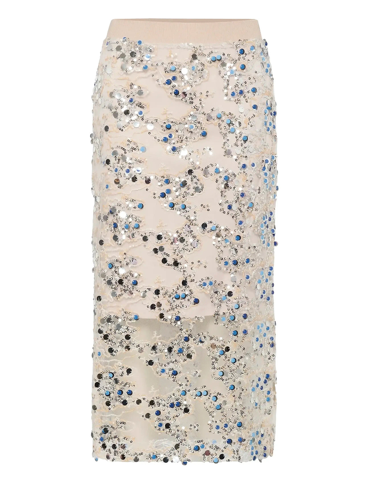 SAINT TROPEZ Neldasz Rock Cream - XL - Damen