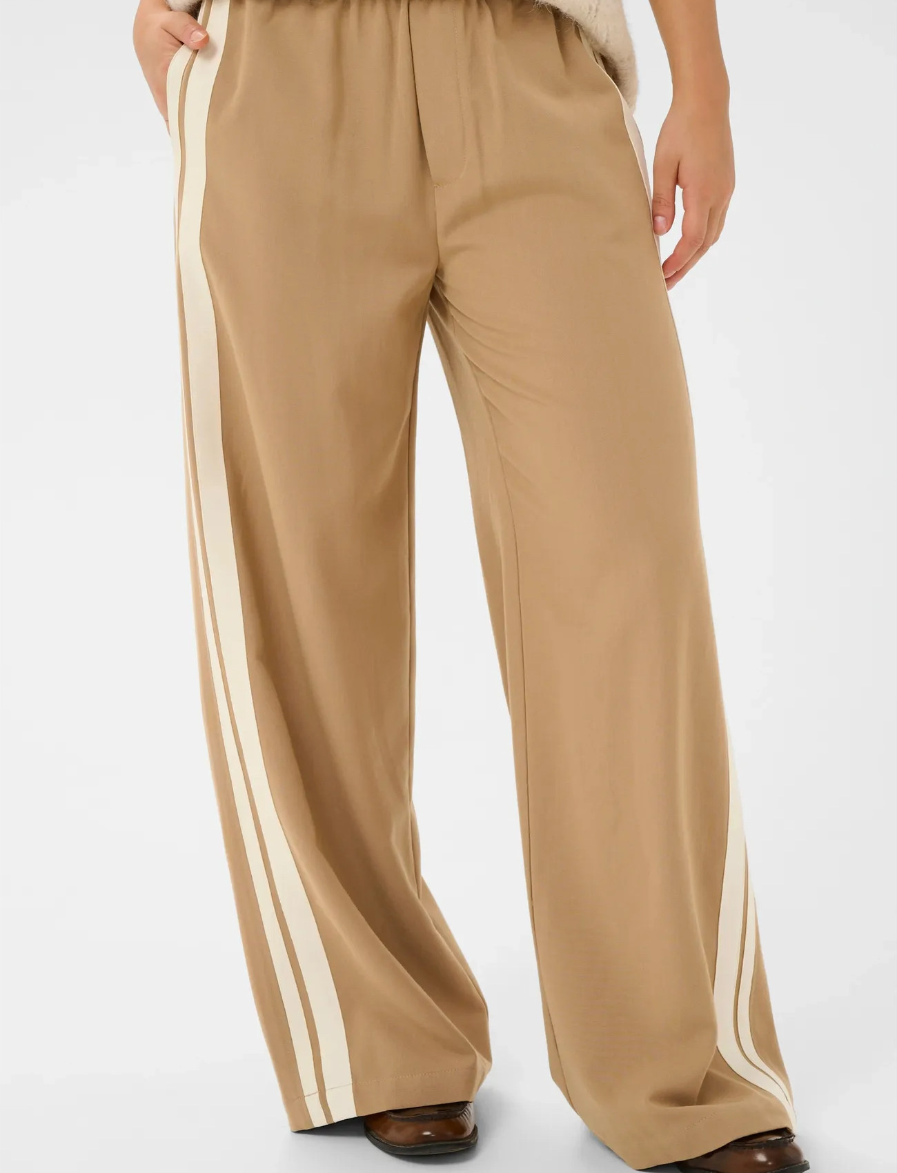 Saint Tropez Pascalesz Pant, M, Beige, Bukser > Joggers, Dame