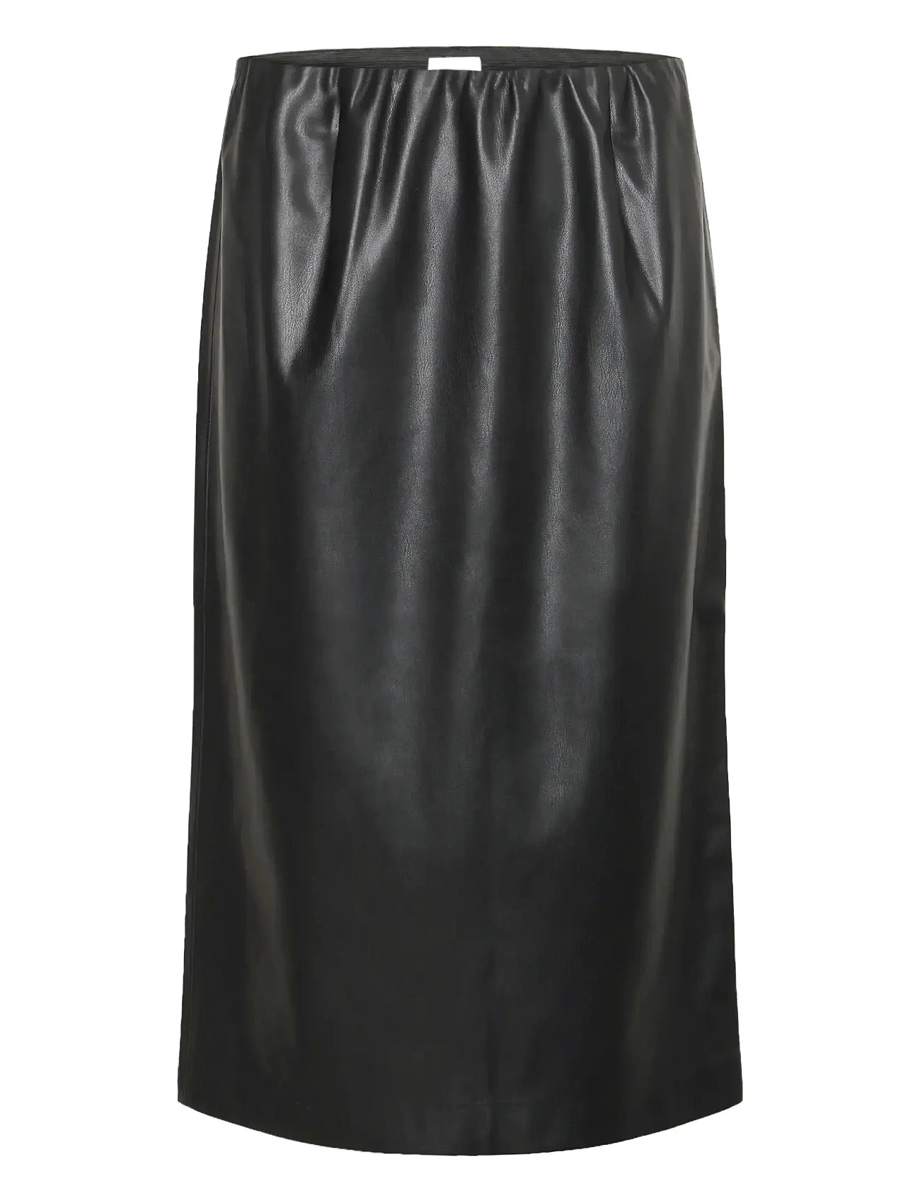Saint Tropez Dowiesz Mid Skirt, XL, Black, Nederdele > Knælange Og Midi Nederdele, Dame